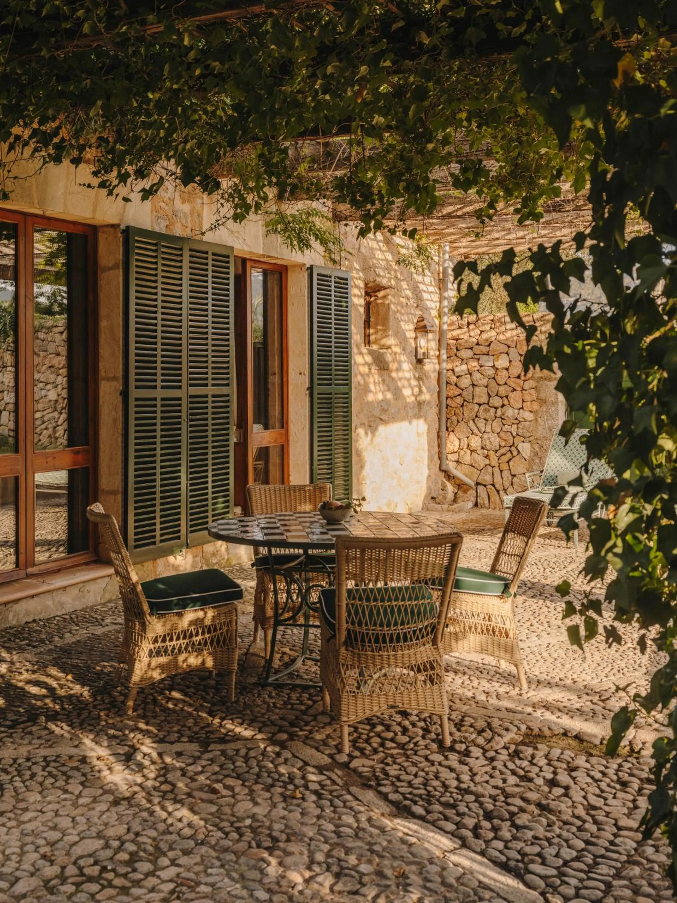 Patio in Grand Hotel Son Net