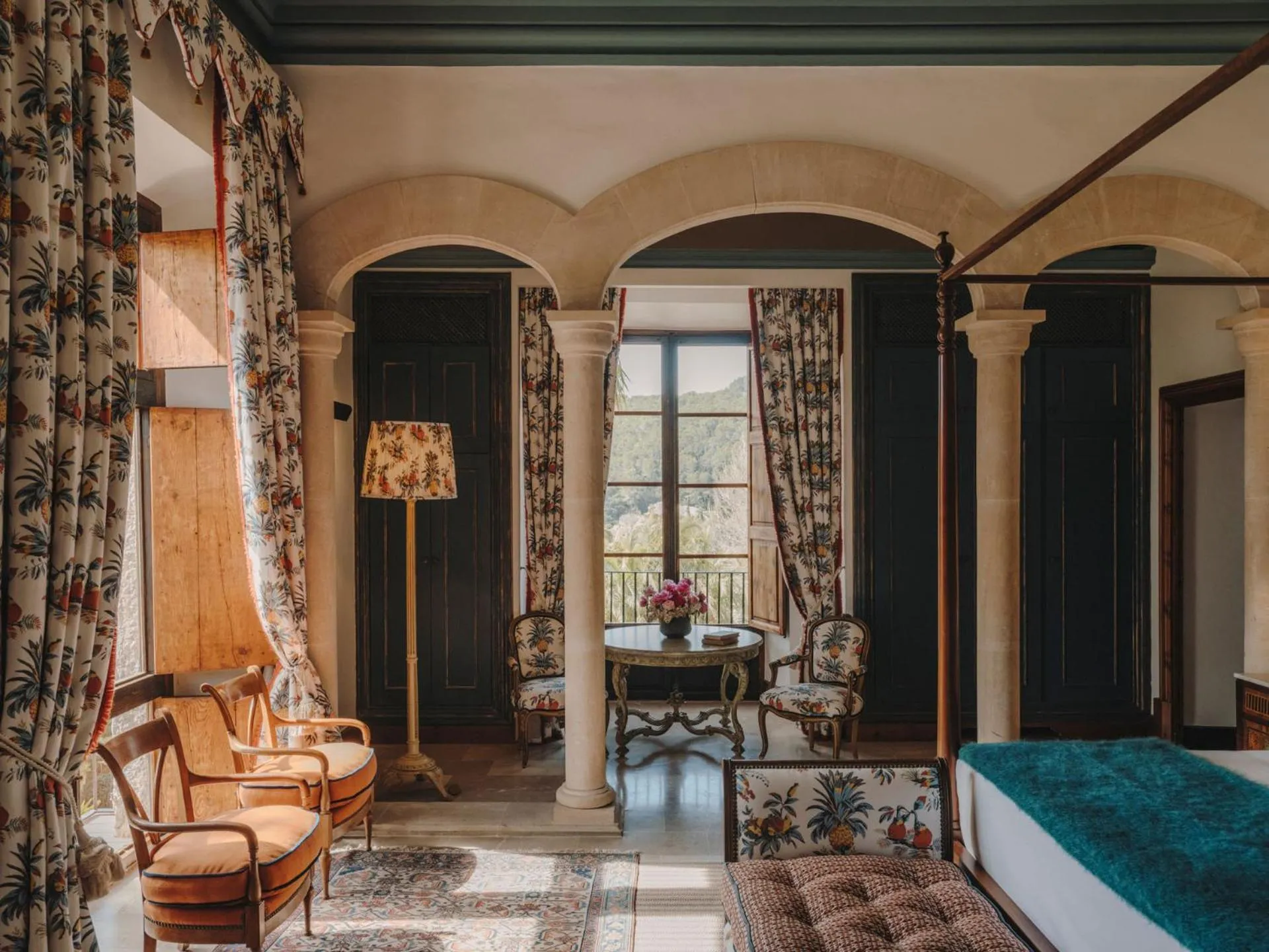 Bed in Grand Hotel Son Net