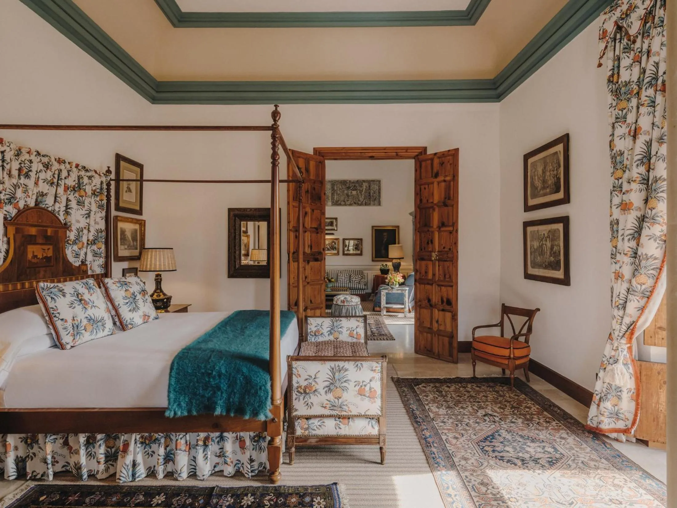 Bed in Grand Hotel Son Net