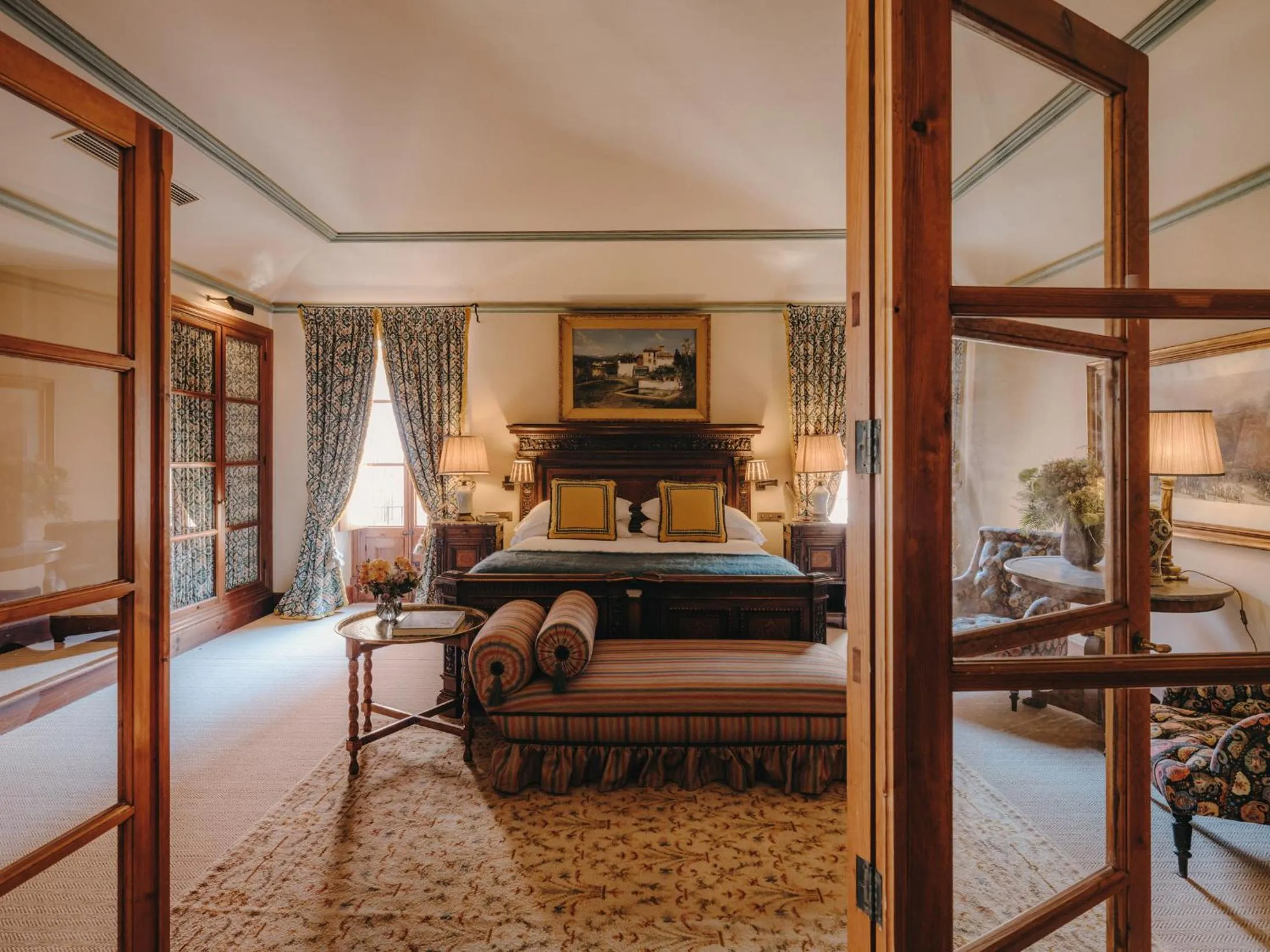 Bed in Grand Hotel Son Net