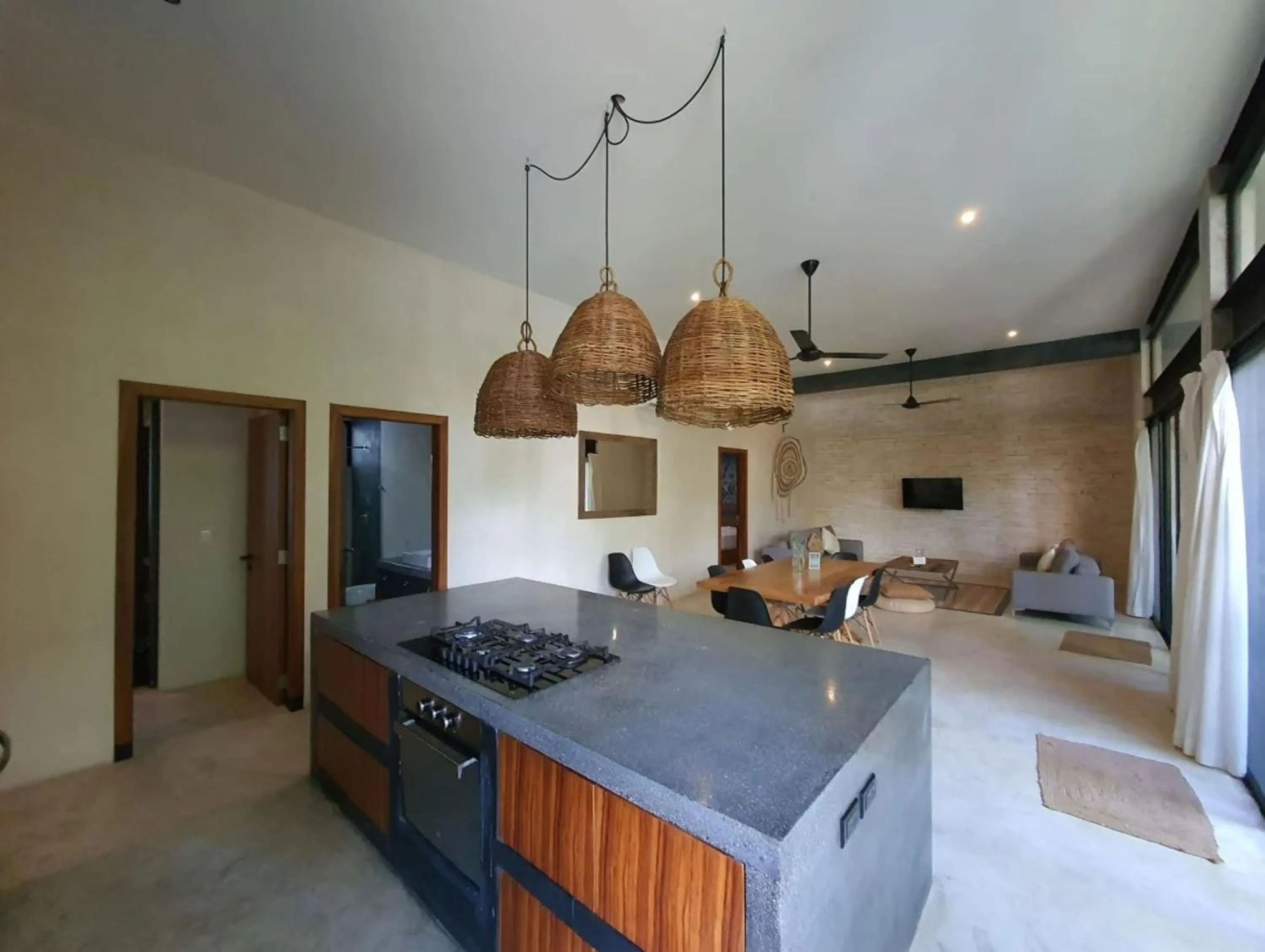 Kitchen or kitchenette in Lumina at Mudra Tulum