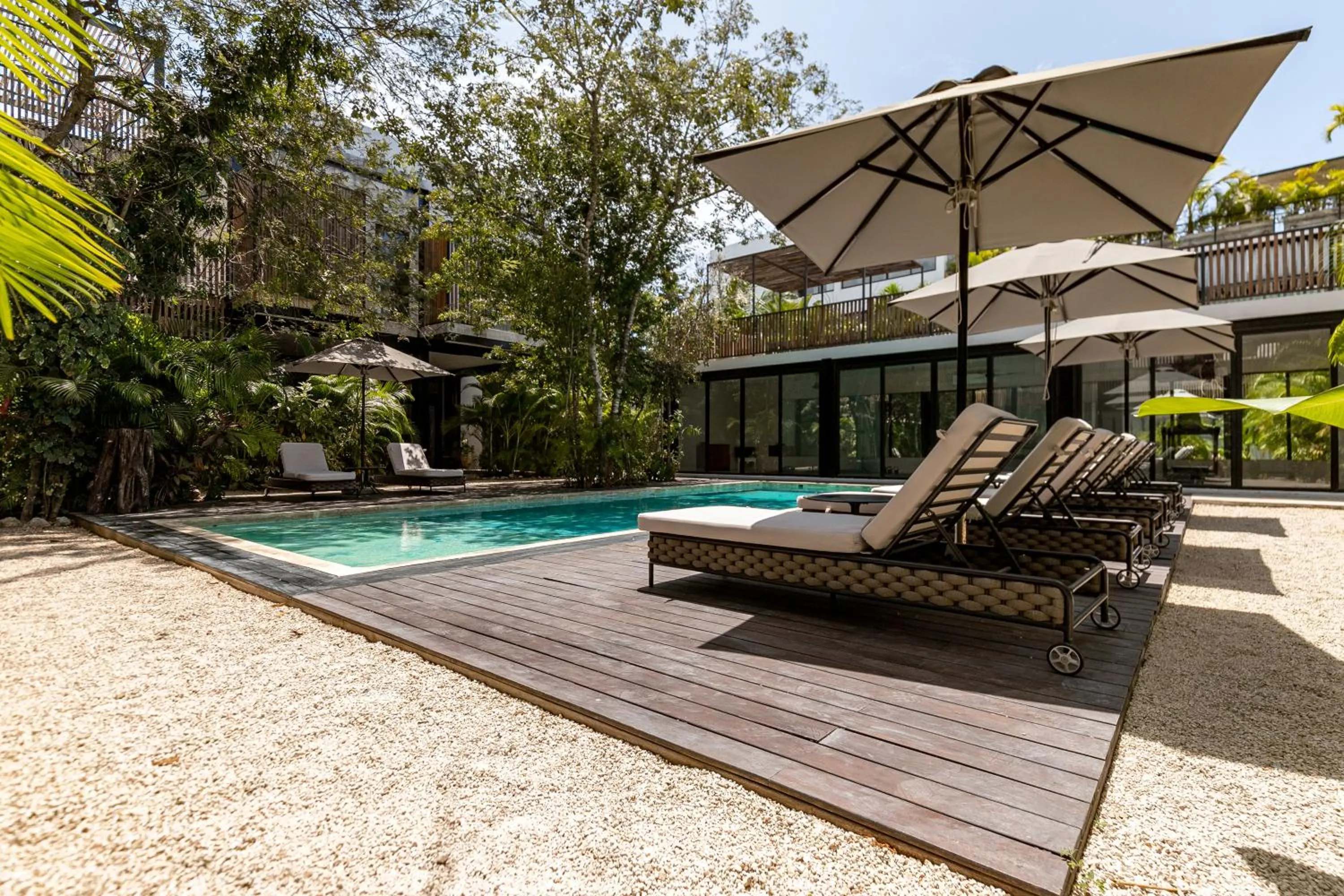Swimming pool in Lumina at Mudra Tulum
