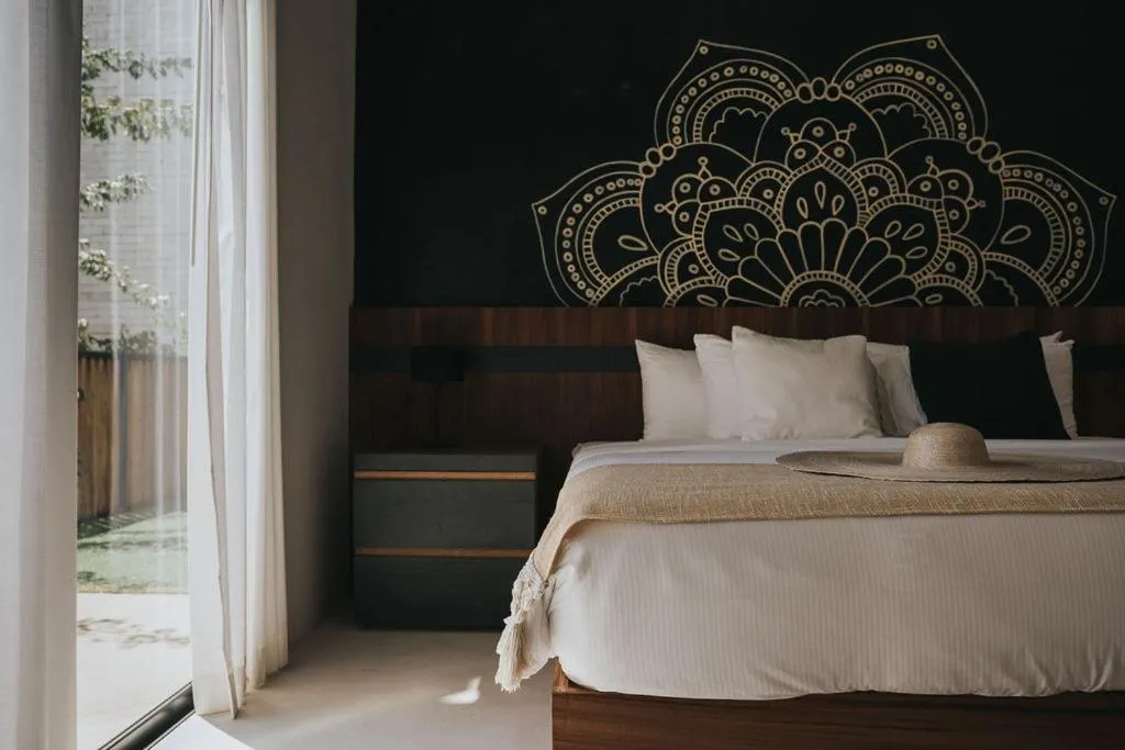 Bed in Lumina at Mudra Tulum