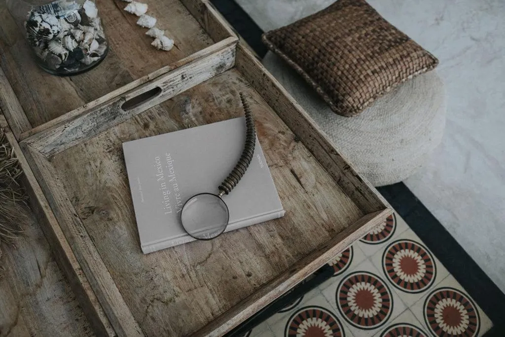 Living room in Lumina at Mudra Tulum