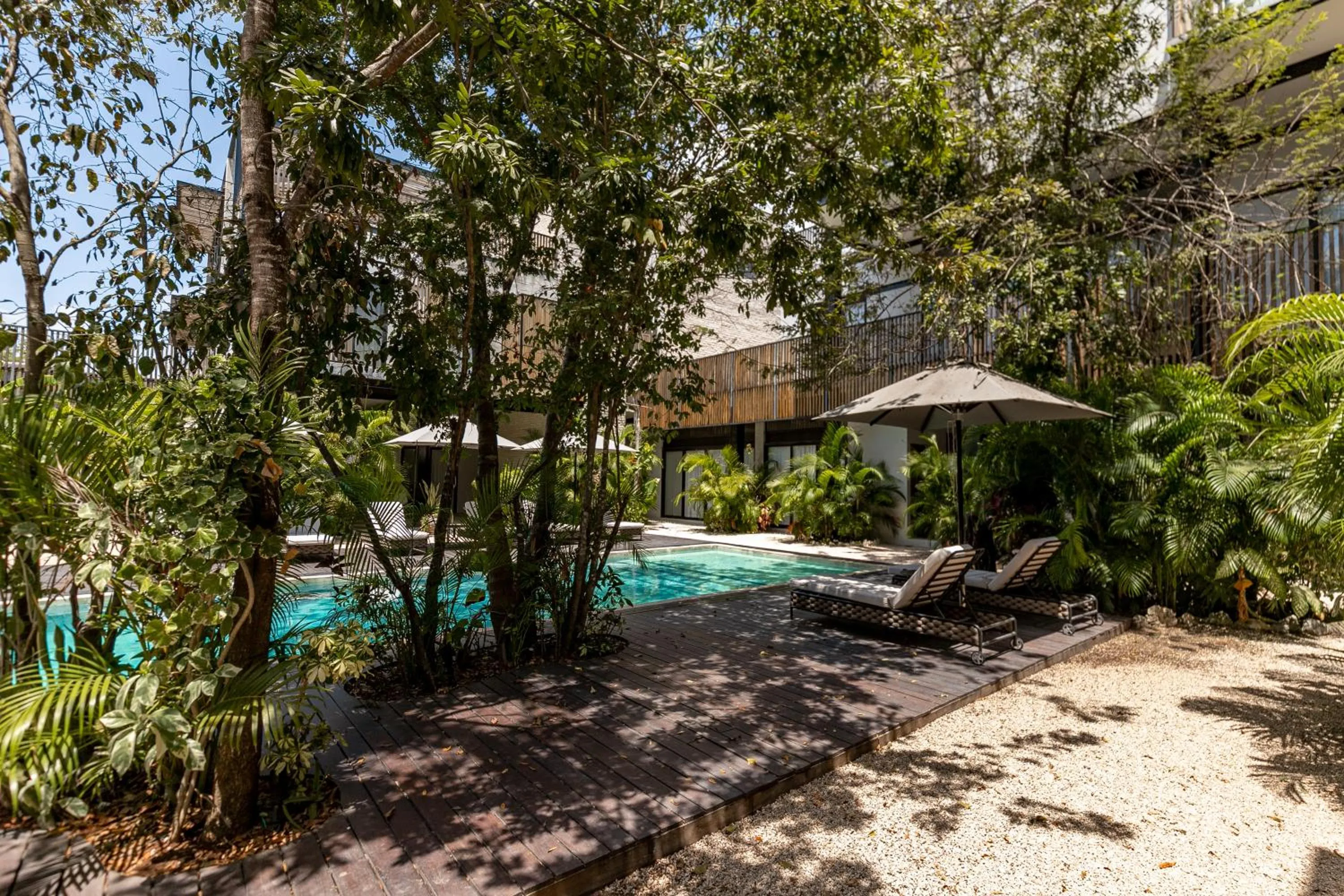 Garden in Lumina at Mudra Tulum