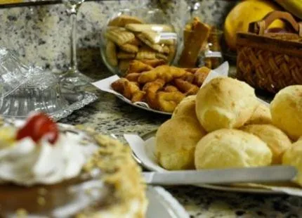 Buffet breakfast in Hotel Monet