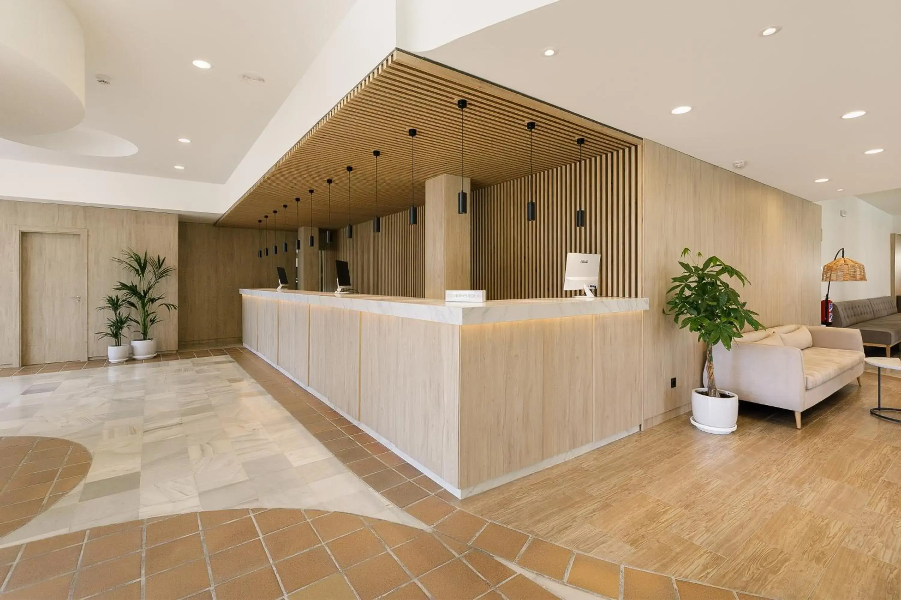 Lobby or reception in Sol Sancti Petri Aparthotel Lobby or reception in Sol Sancti Petri Aparthotel