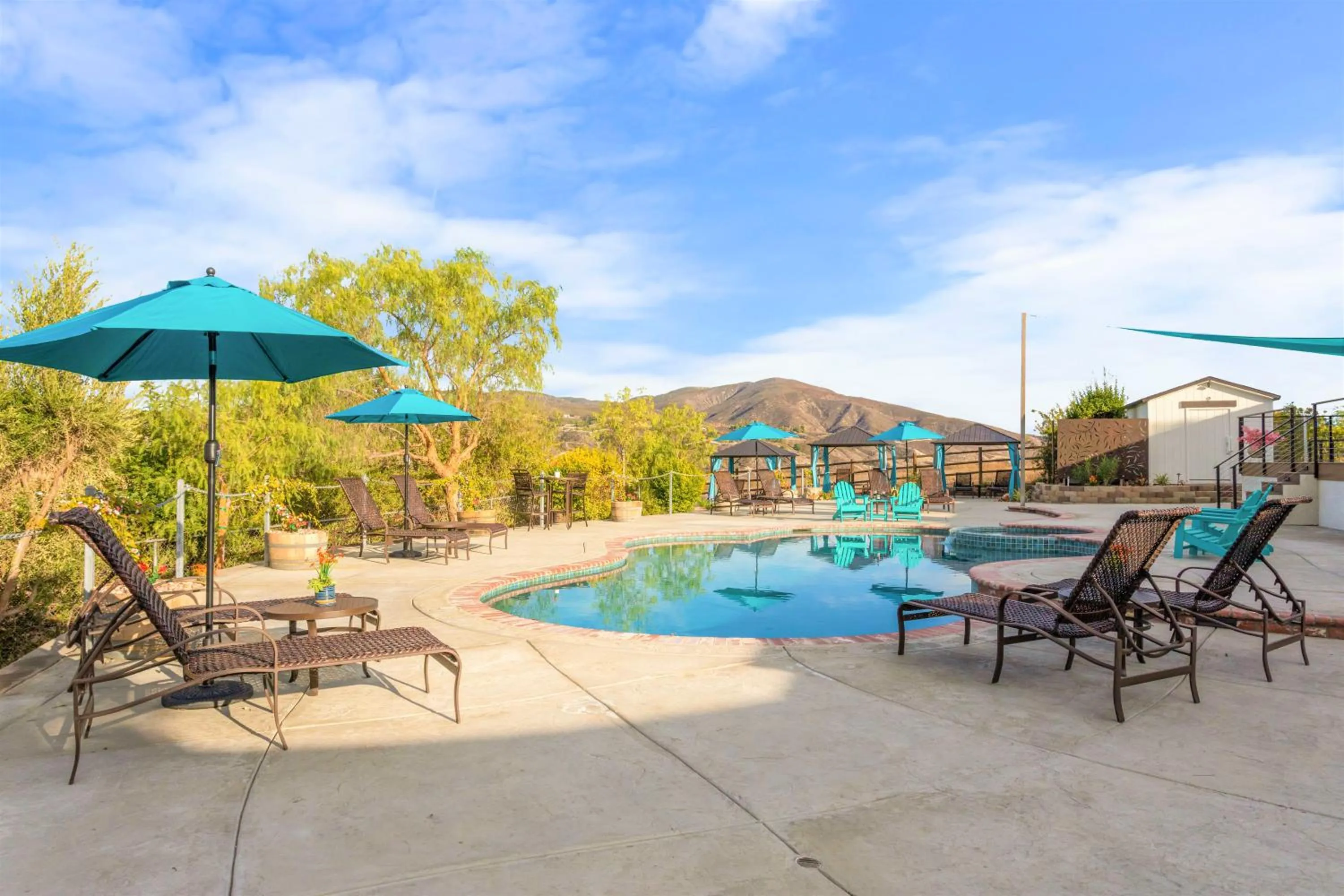 Swimming pool in Villa Inn- Adult Only- Temecula Wine Country