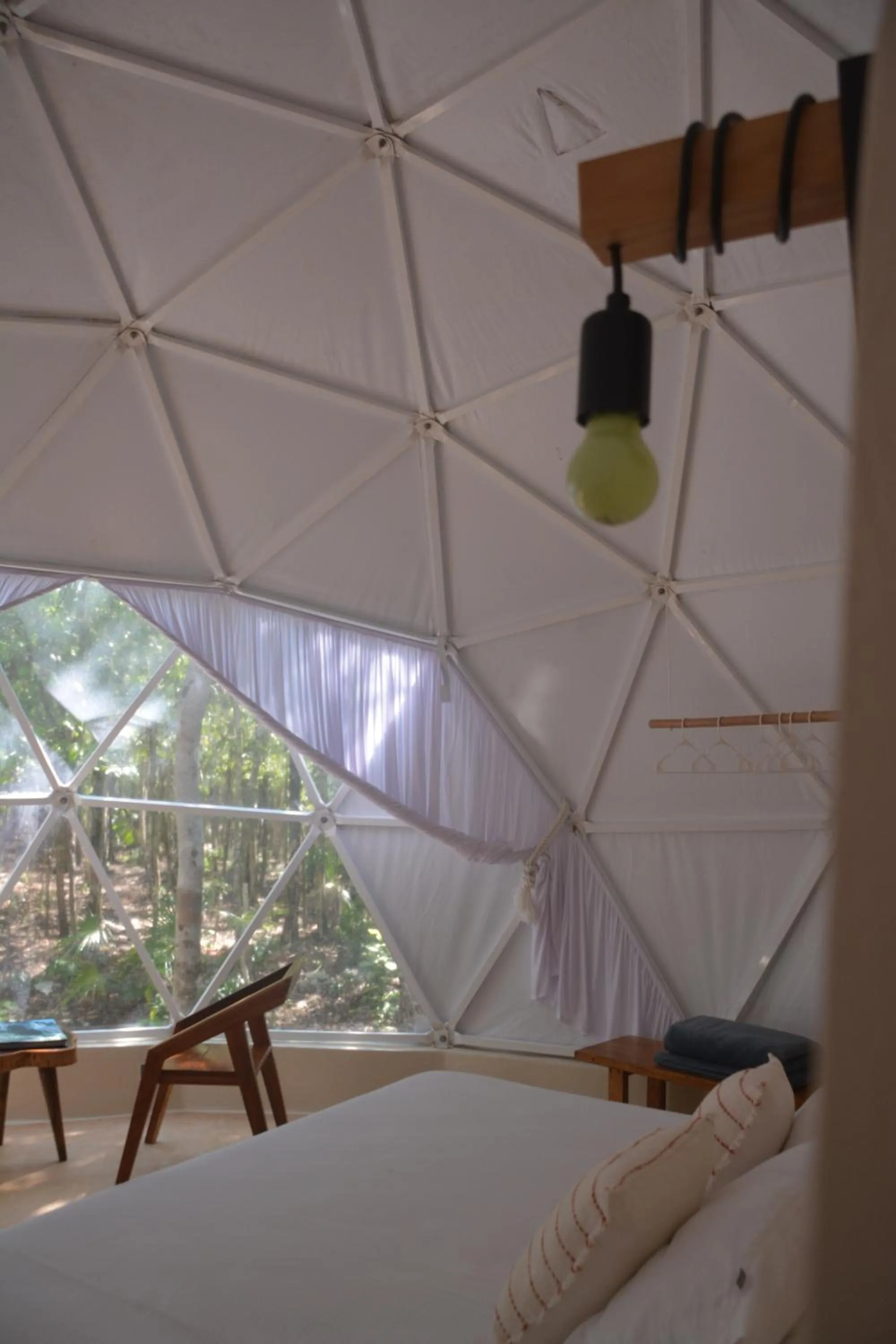 Bed in Glamping Mayan Glam