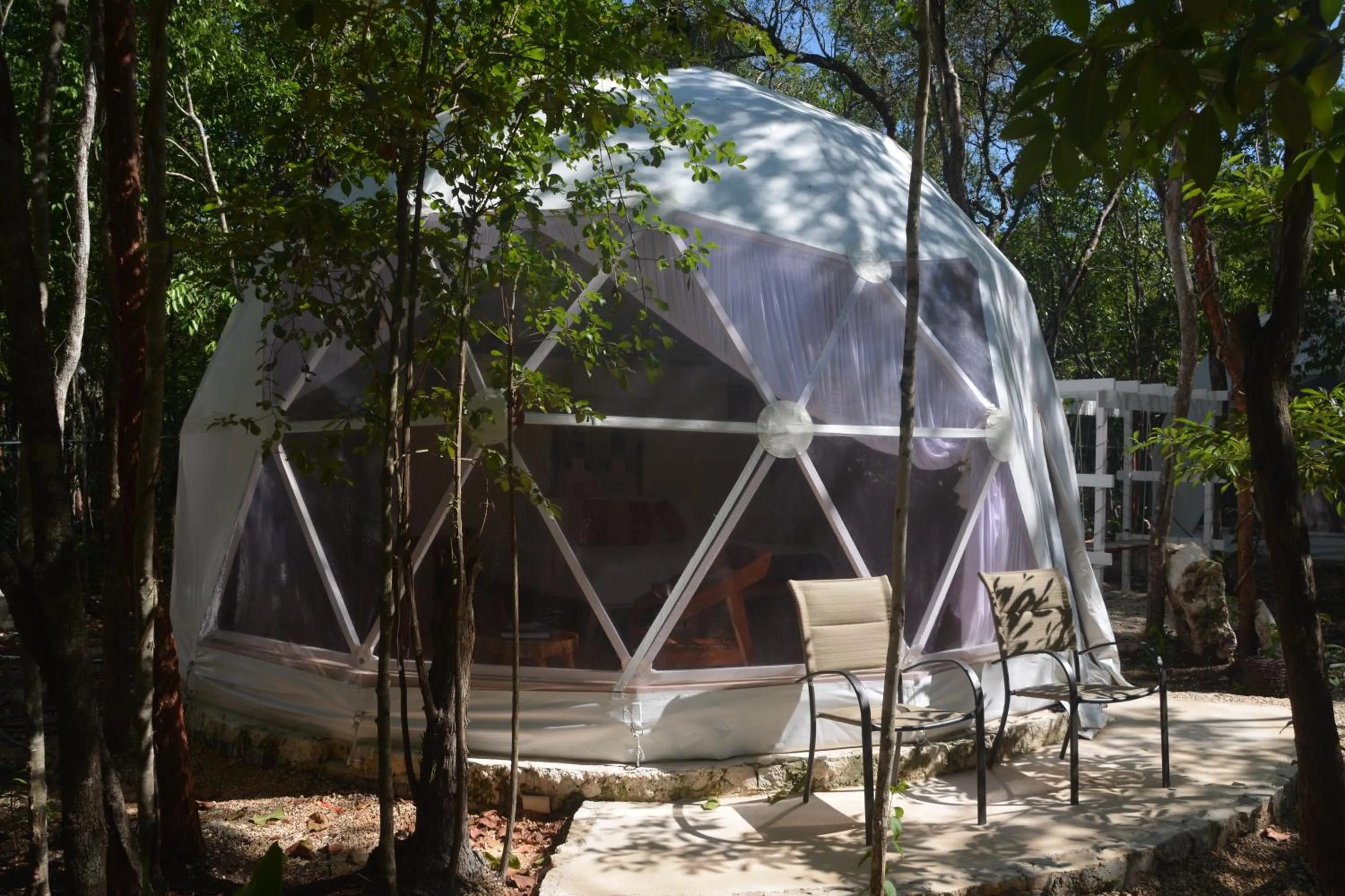 Natural landscape in Glamping Mayan Glam