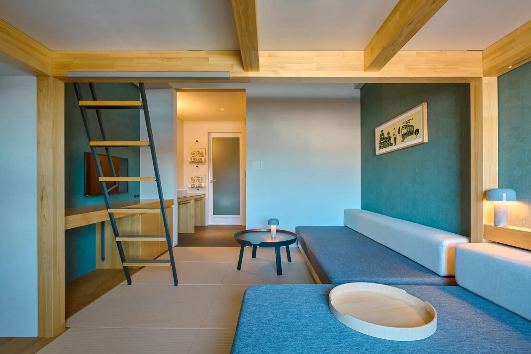 Photo of the whole room in OMO5 Kumamoto by Hoshino Resorts