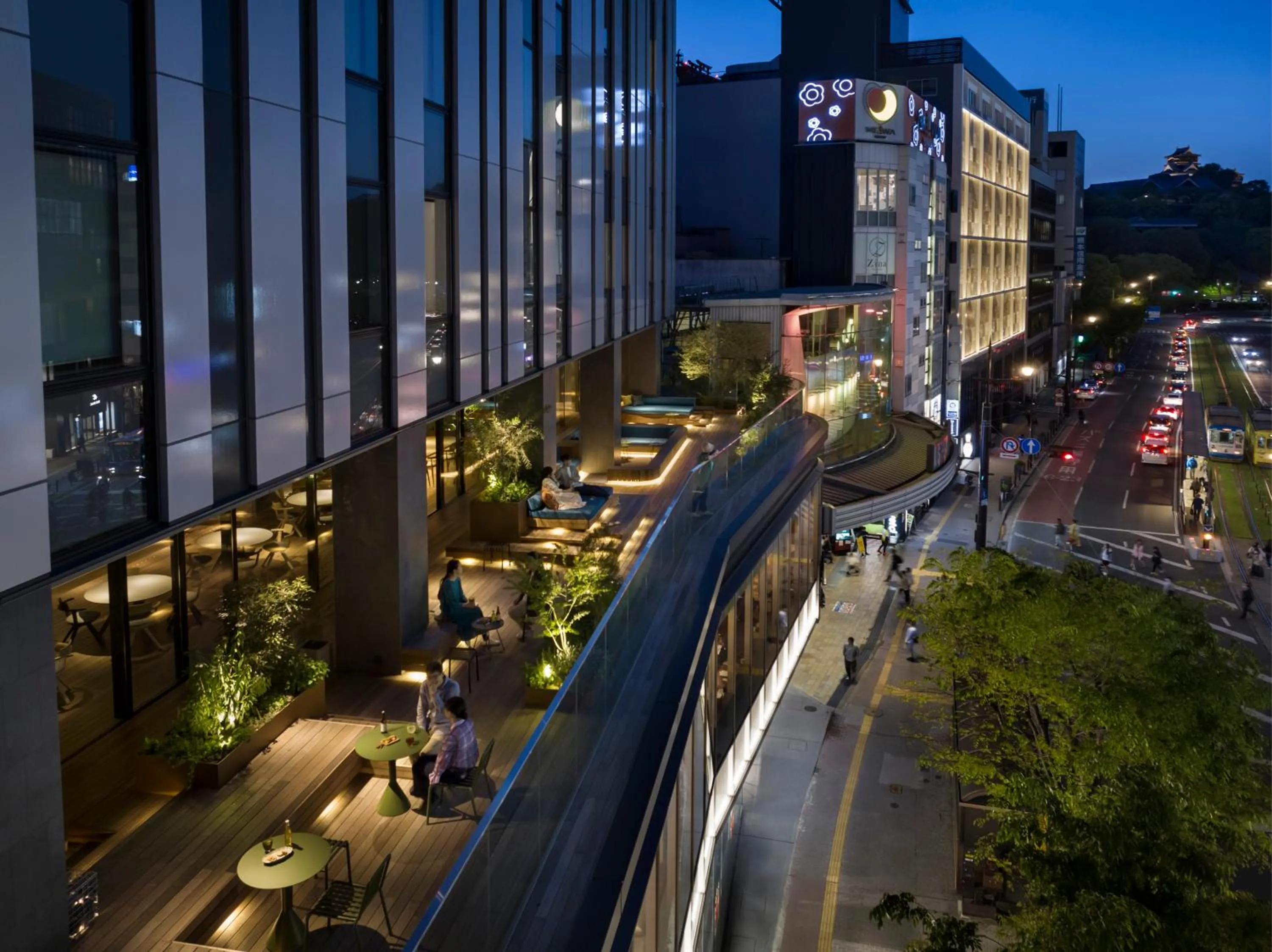 Balcony/Terrace in OMO5 Kumamoto by Hoshino Resorts