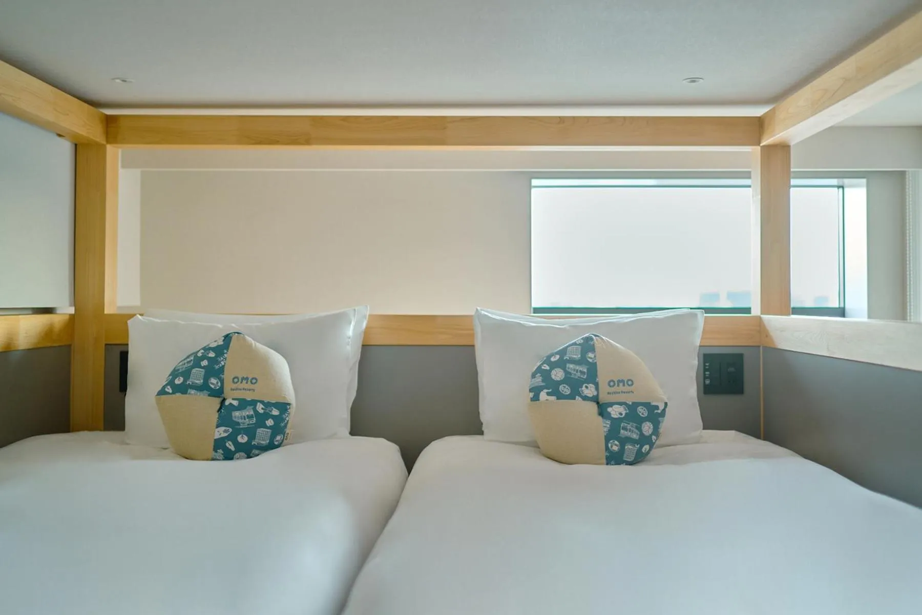 Bed in OMO5 Kumamoto by Hoshino Resorts