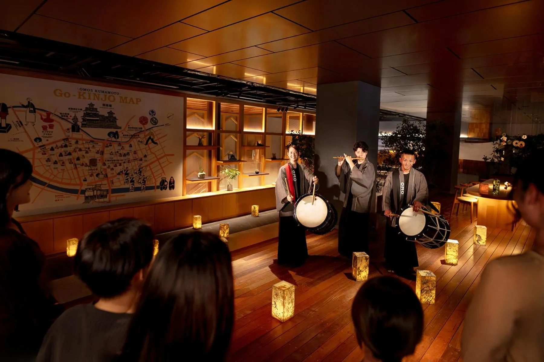 People in OMO5 Kumamoto by Hoshino Resorts