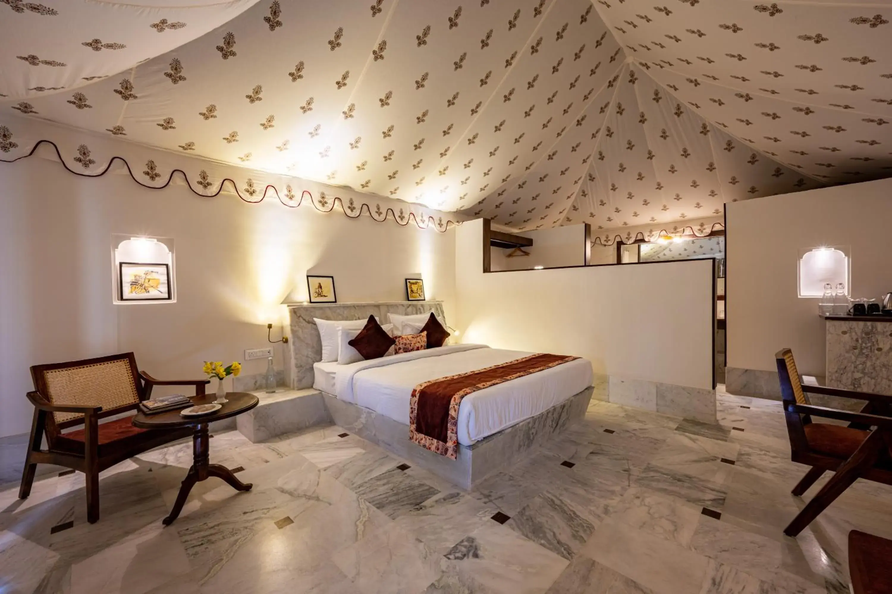 Photo of the whole room in Aangan Resort Ranthambhore - A Private Pool Villa Photo of the whole room in Aangan Resort Ranthambhore - A Private Pool Villa