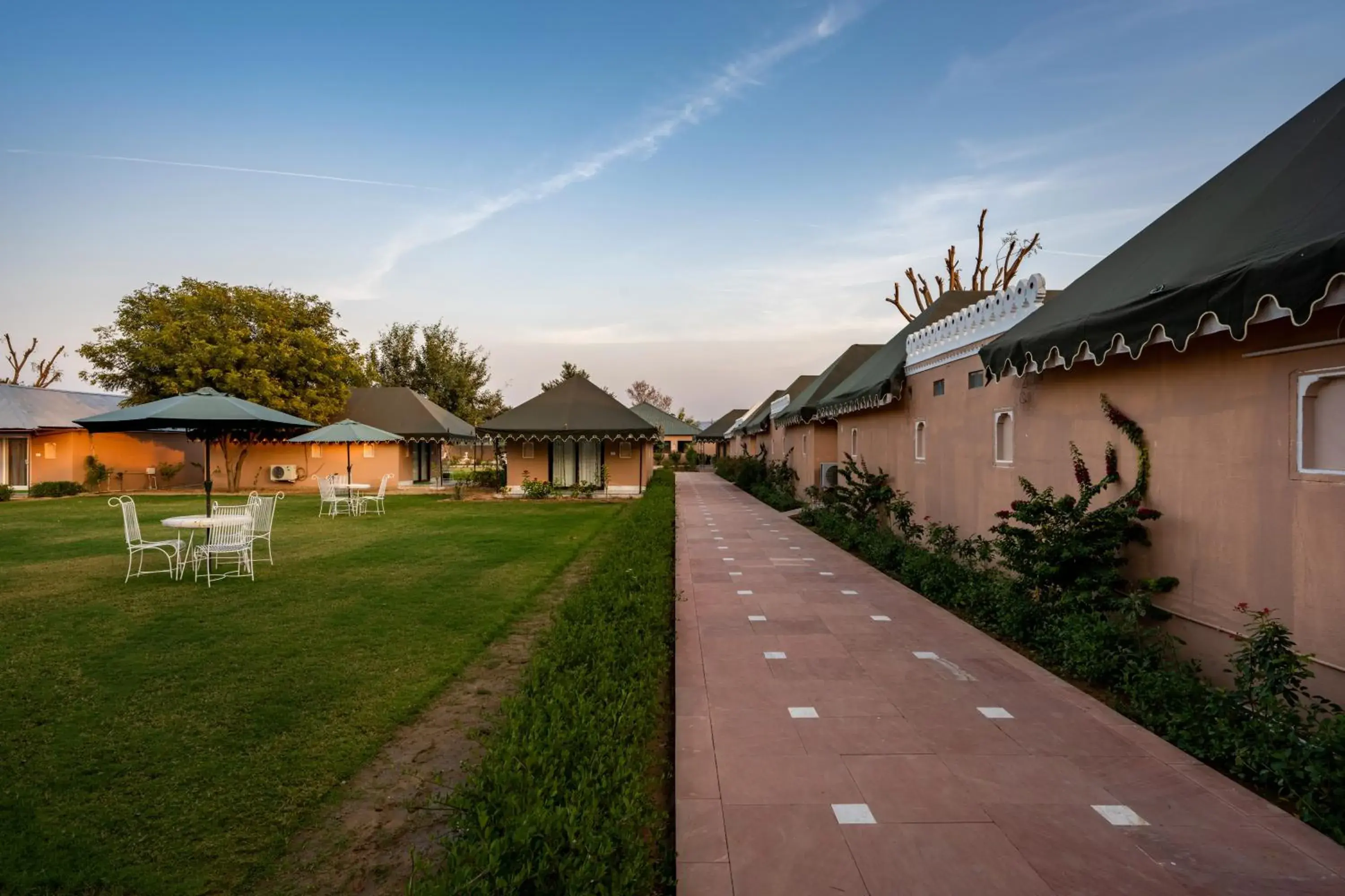 Facade/entrance in Aangan Resort Ranthambhore - A Private Pool Villa Facade/entrance in Aangan Resort Ranthambhore - A Private Pool Villa