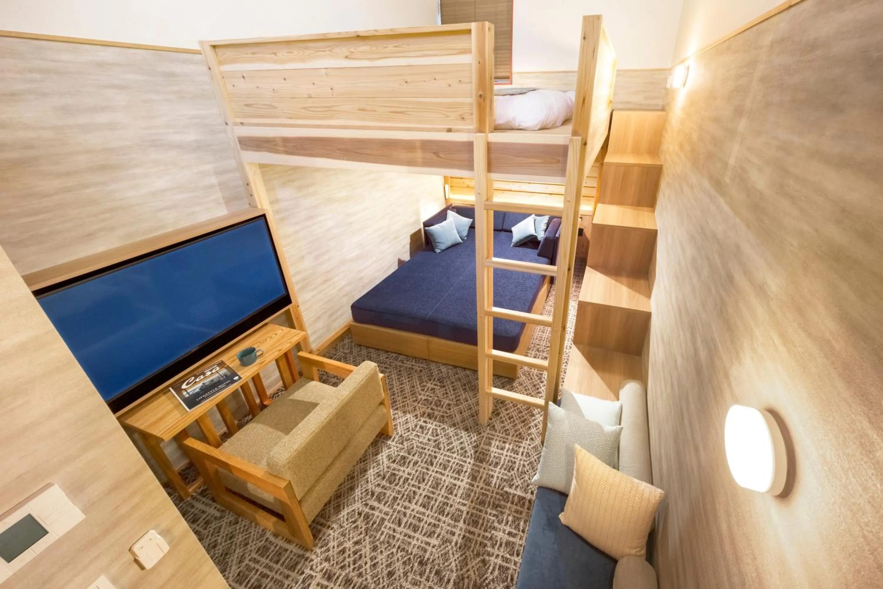 Bed in HOTEL BEACON ONOMICHI