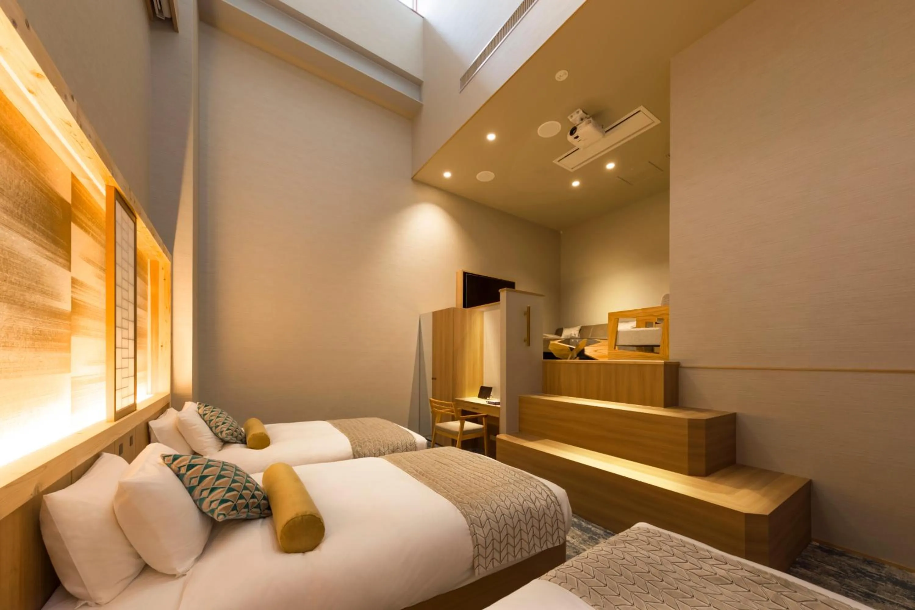 Bed in HOTEL BEACON ONOMICHI