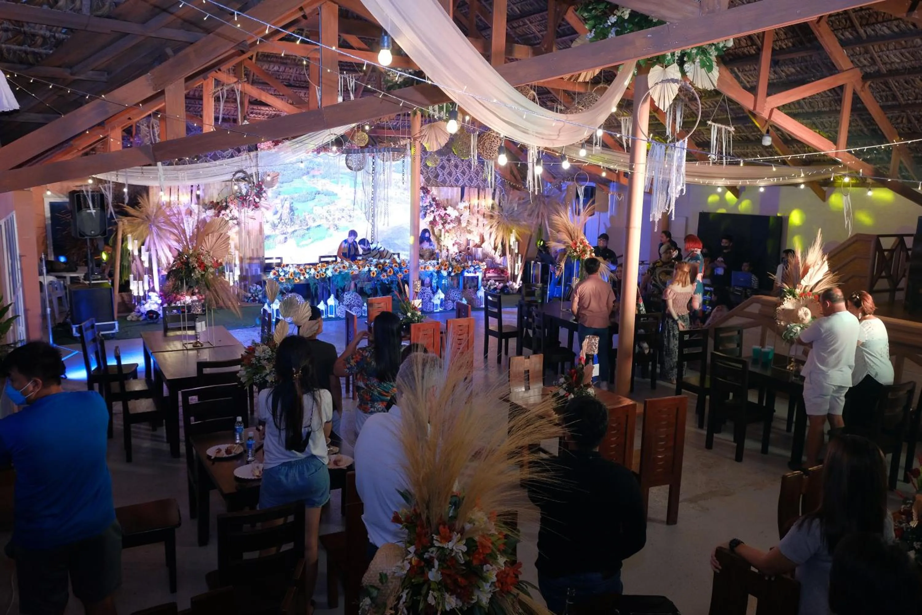 People in Nest Resort