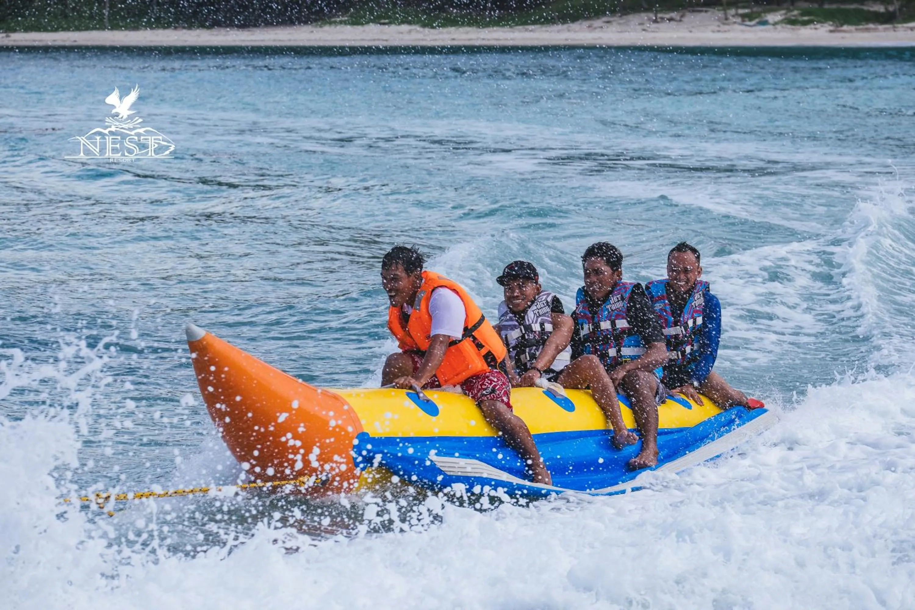 Aqua park in Nest Resort