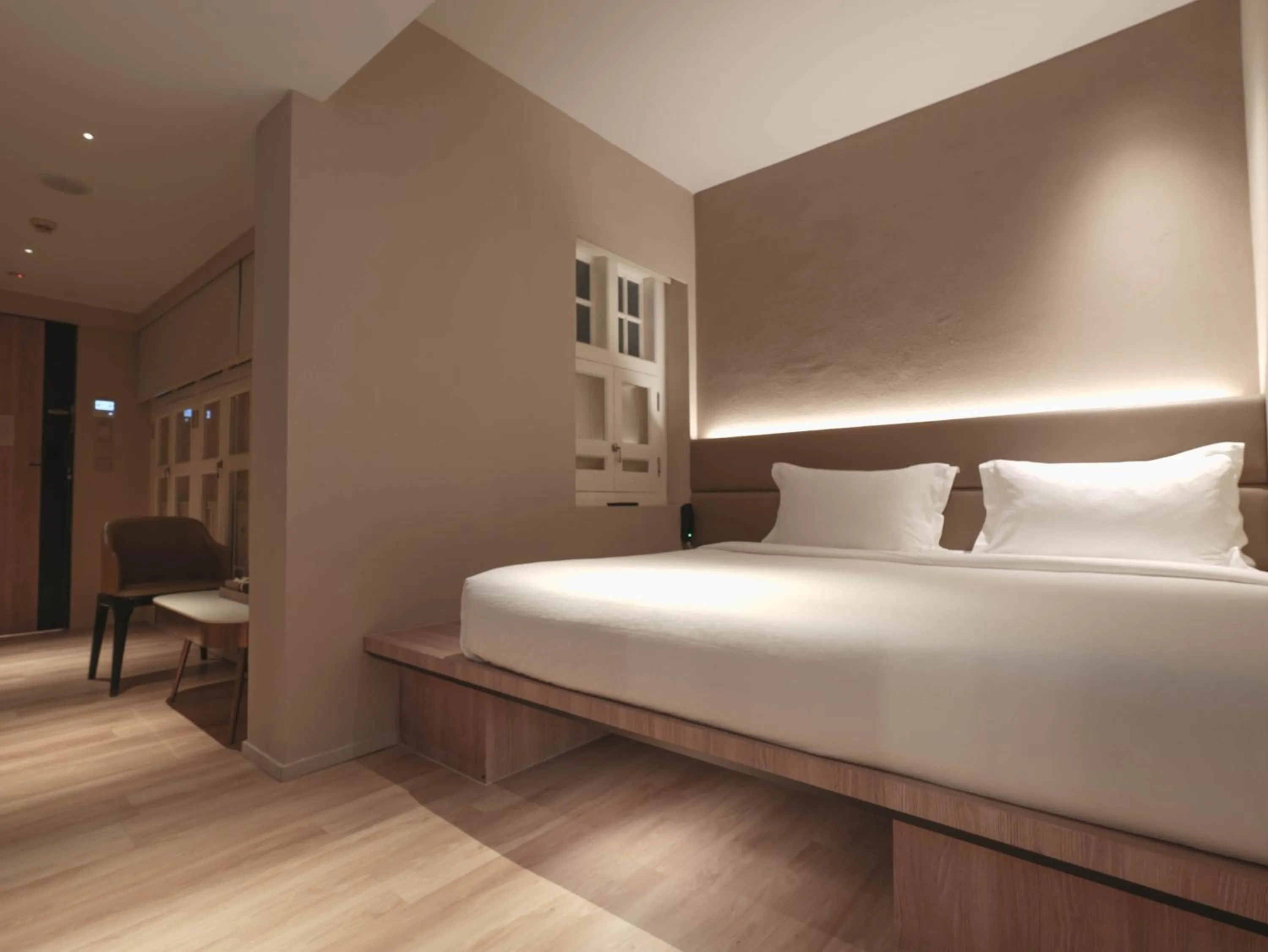 Bed in Hotel 1900 Chinatown