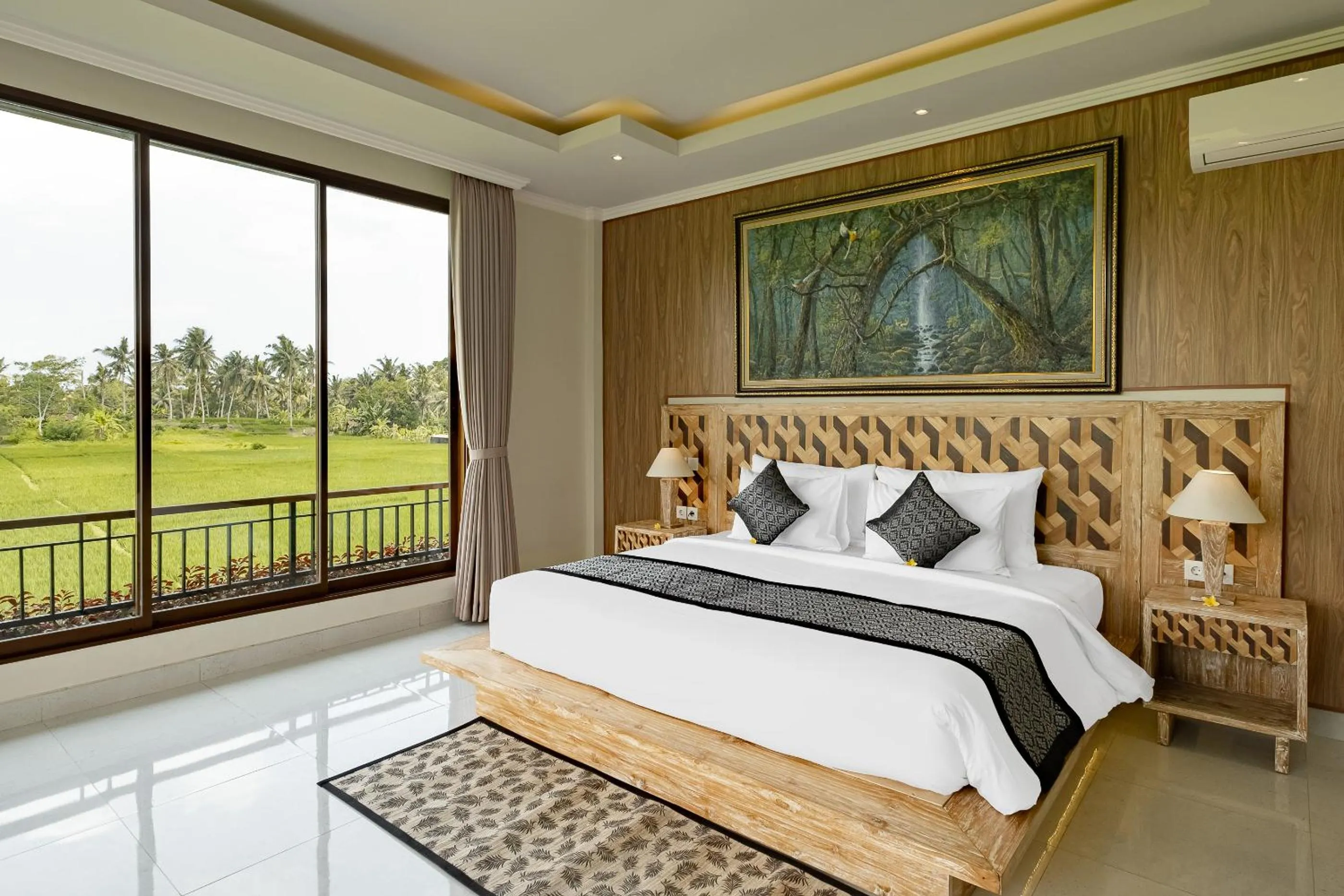 Balcony/Terrace, Bed in Gynandha Ubud Cottage