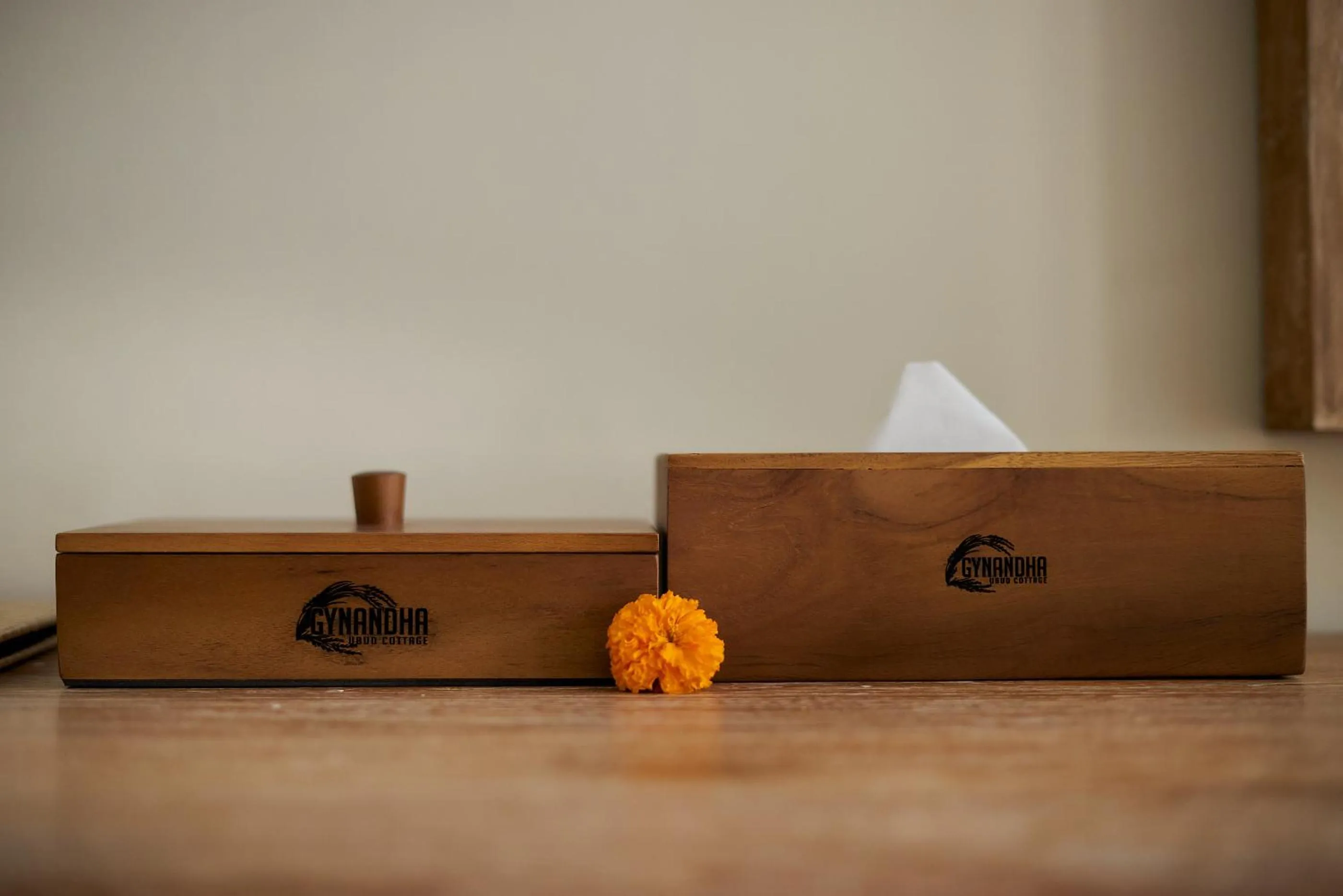 Logo/Certificate/Sign in Gynandha Ubud Cottage