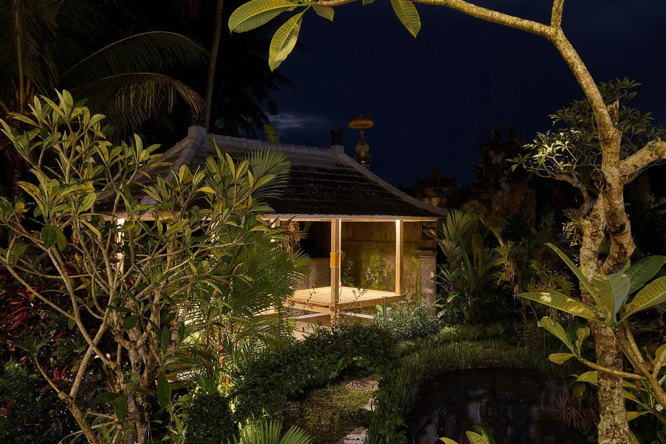 Patio in Gynandha Ubud Cottage