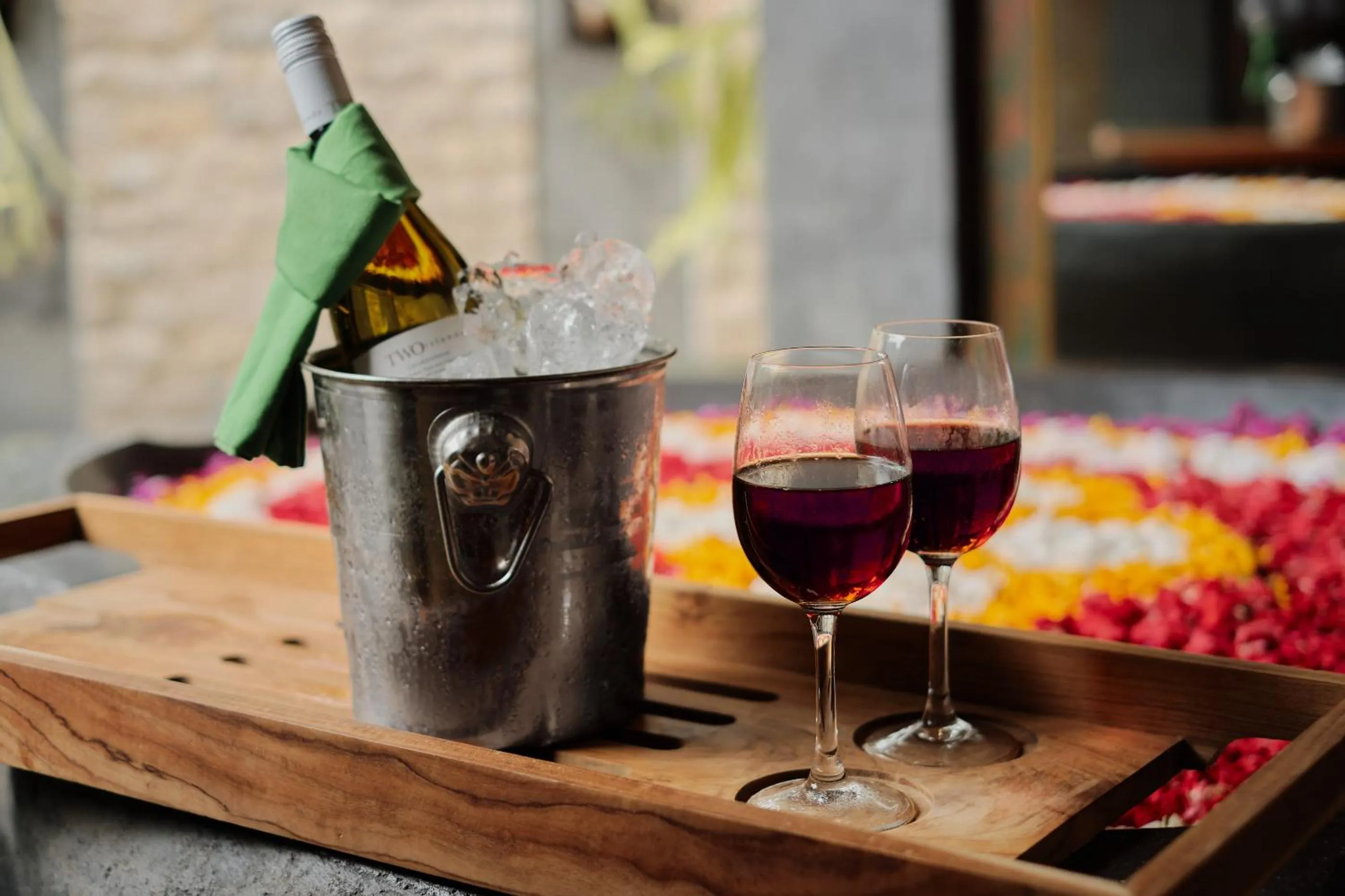 Food and drinks in Gynandha Ubud Cottage