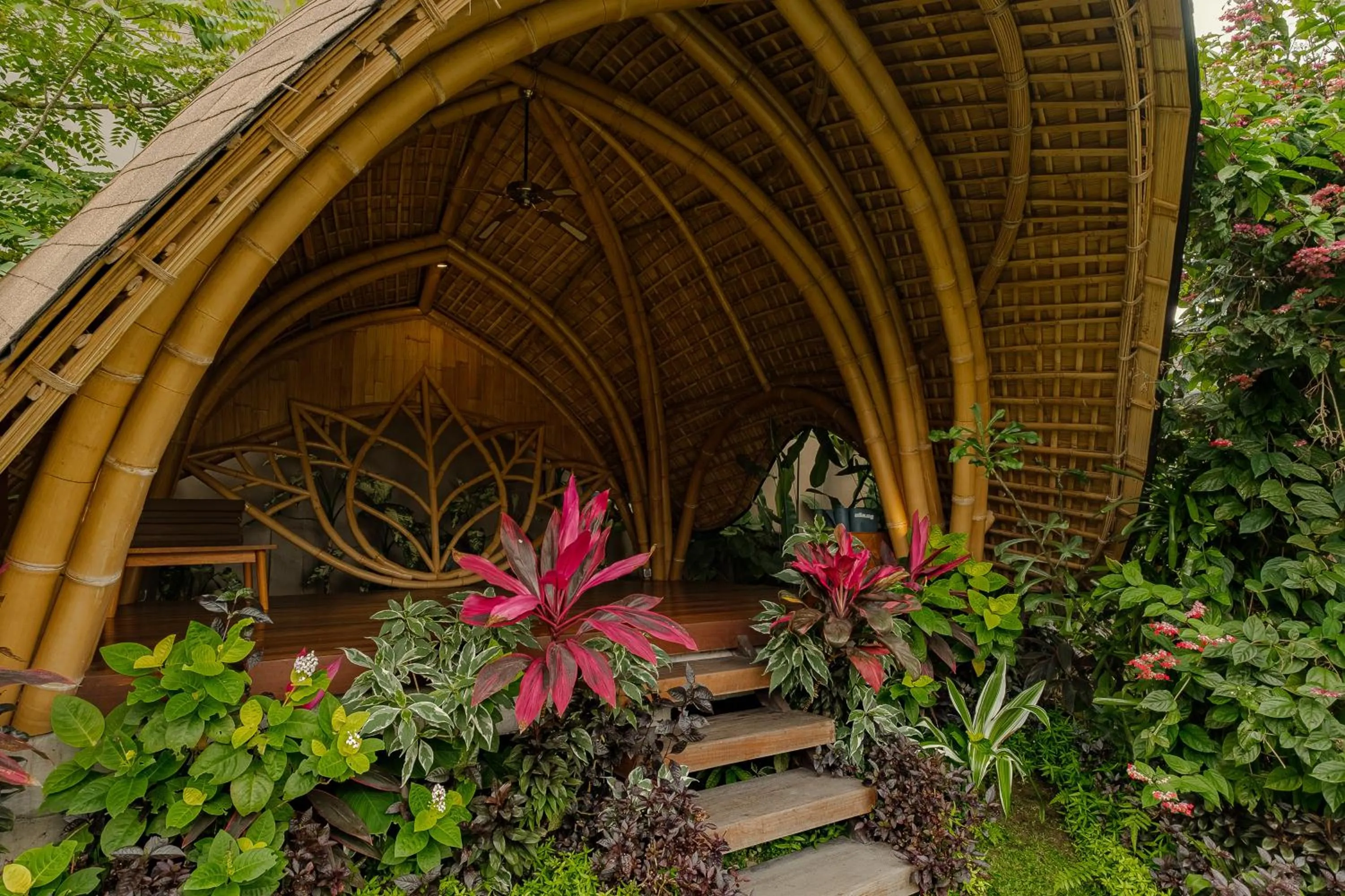 Patio in Gynandha Ubud Cottage