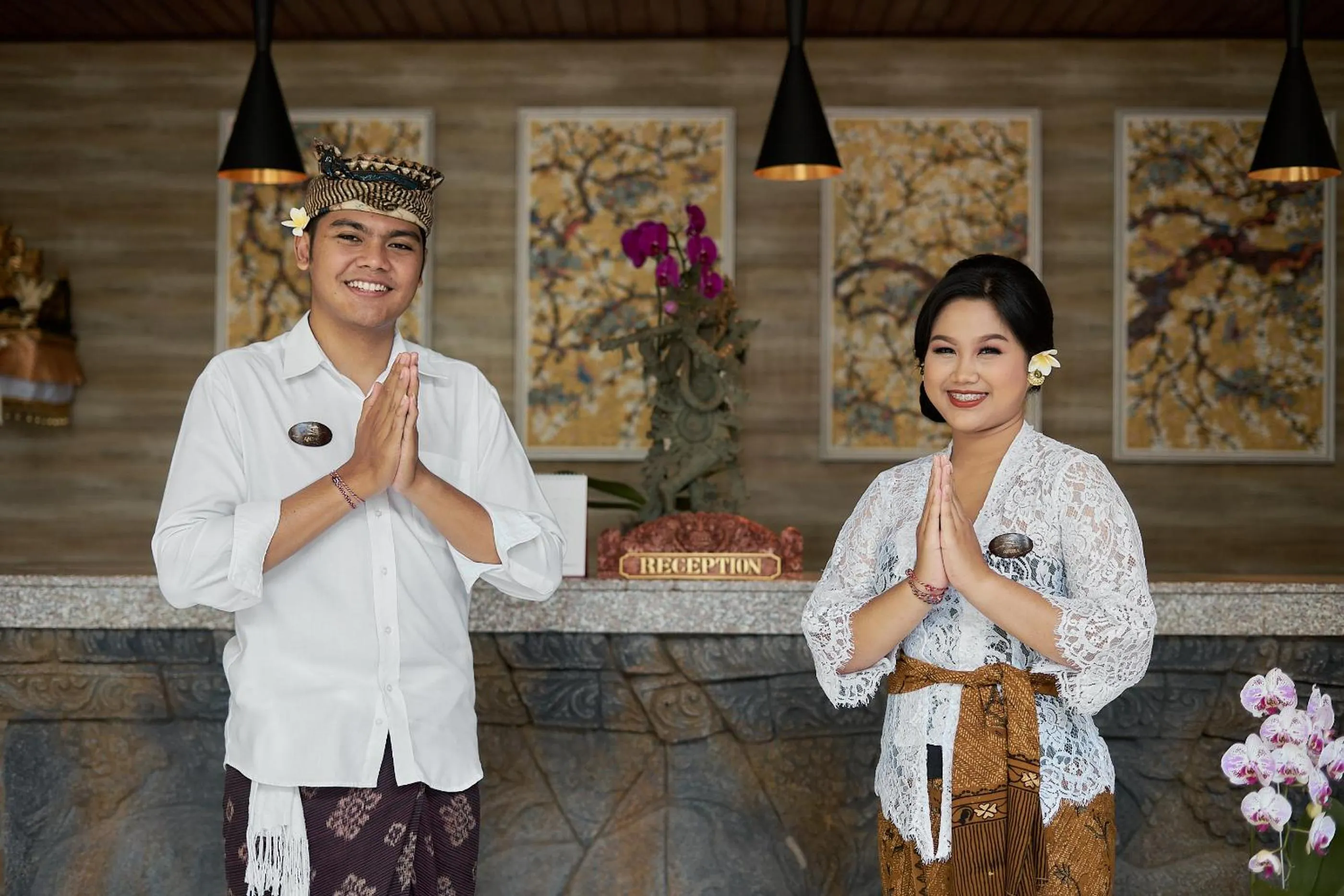 Staff in Gynandha Ubud Cottage
