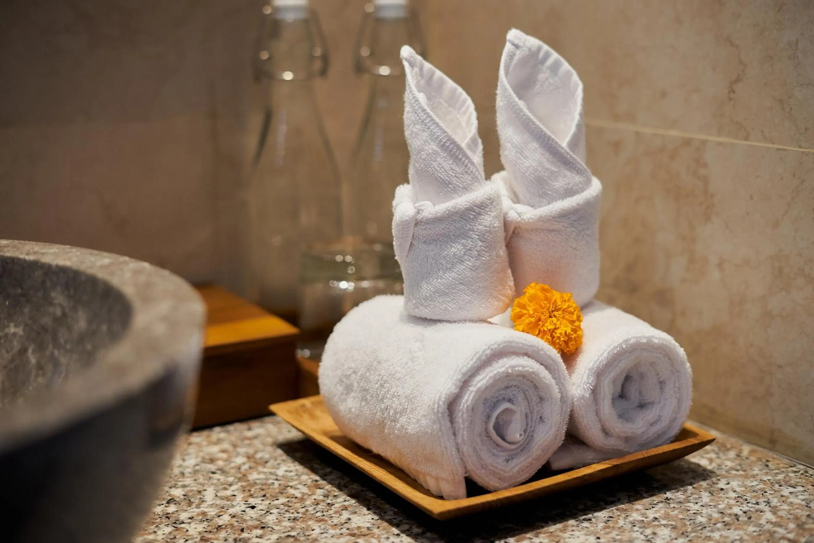 towels in Gynandha Ubud Cottage