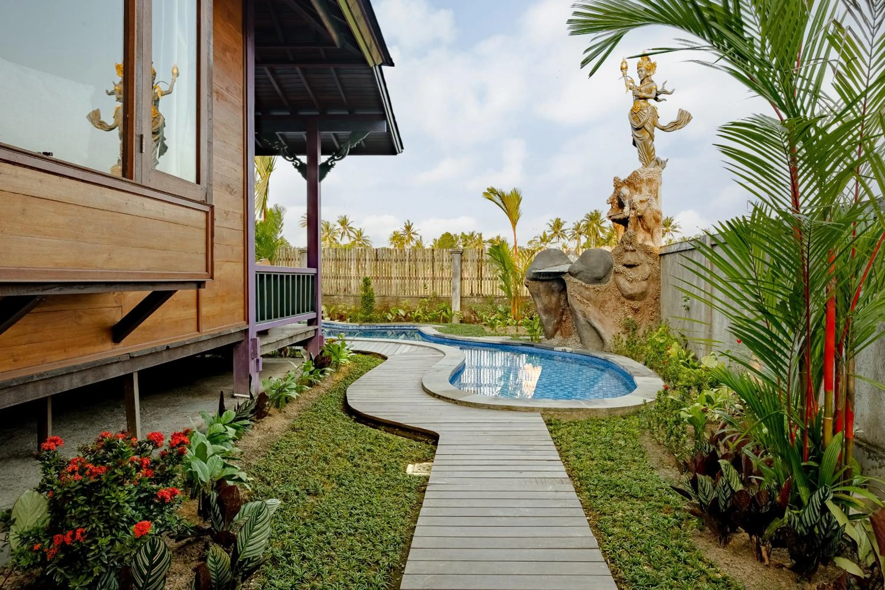 Natural landscape in Gynandha Ubud Cottage