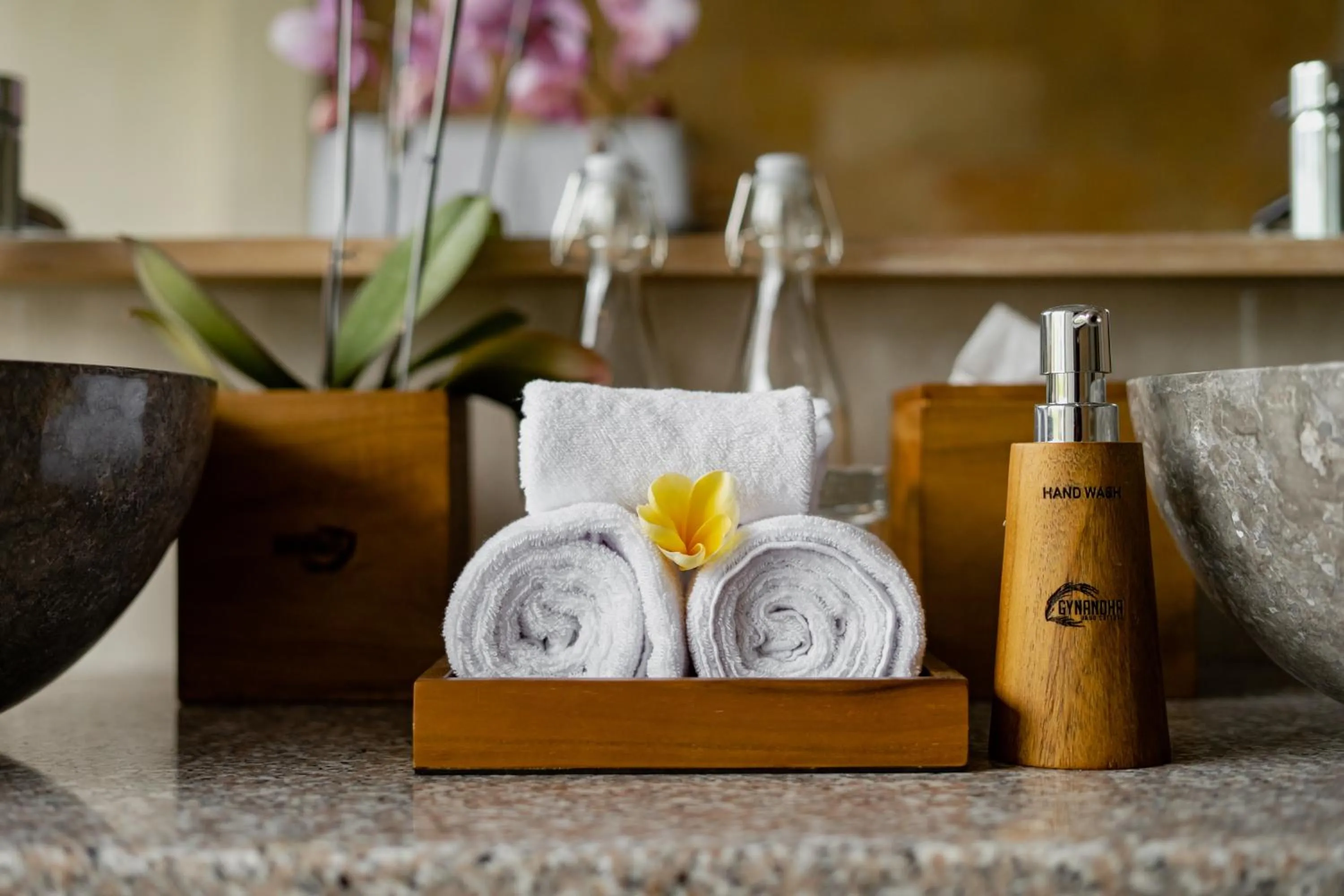 towels in Gynandha Ubud Cottage