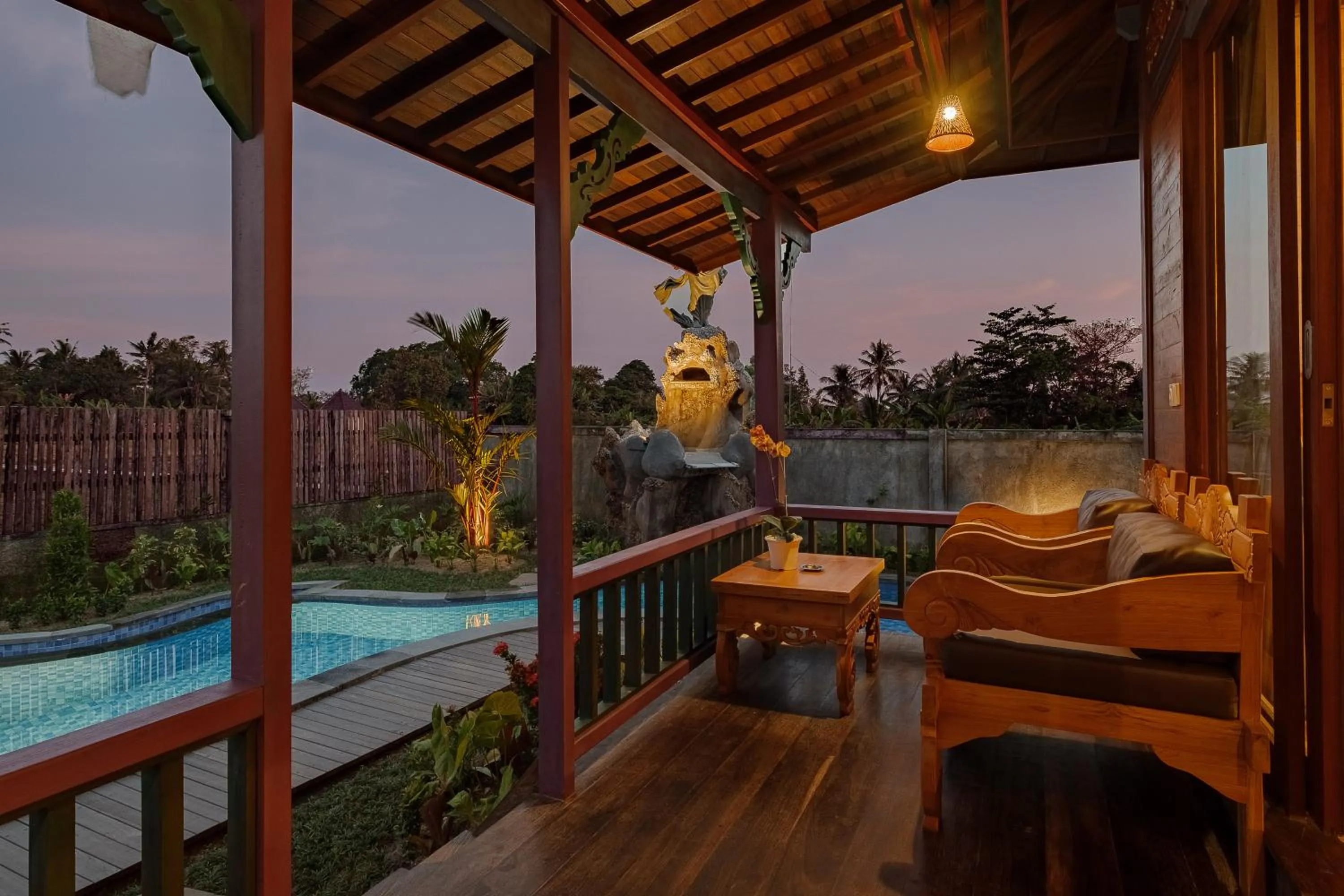 Natural landscape in Gynandha Ubud Cottage