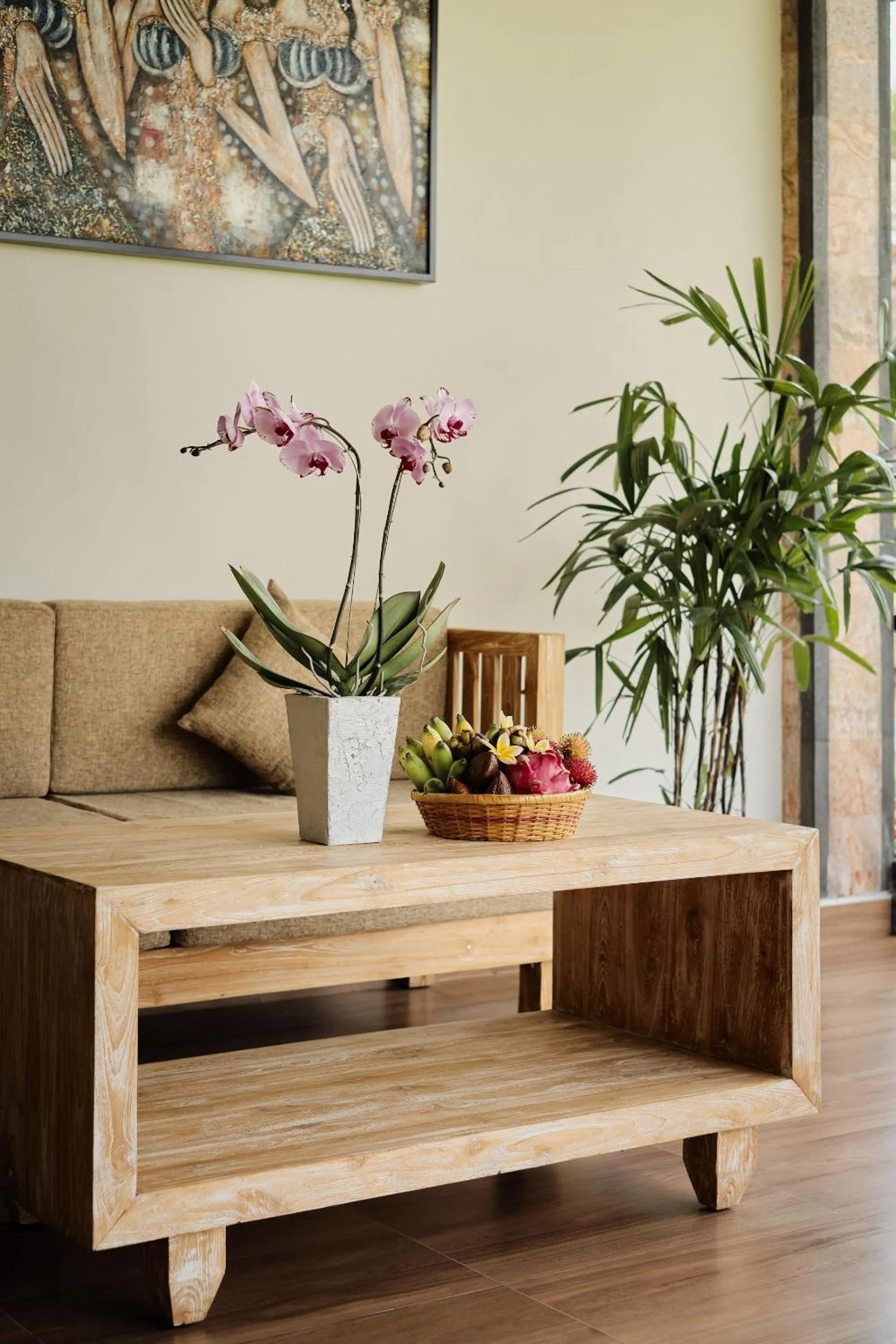 Living room in Gynandha Ubud Cottage