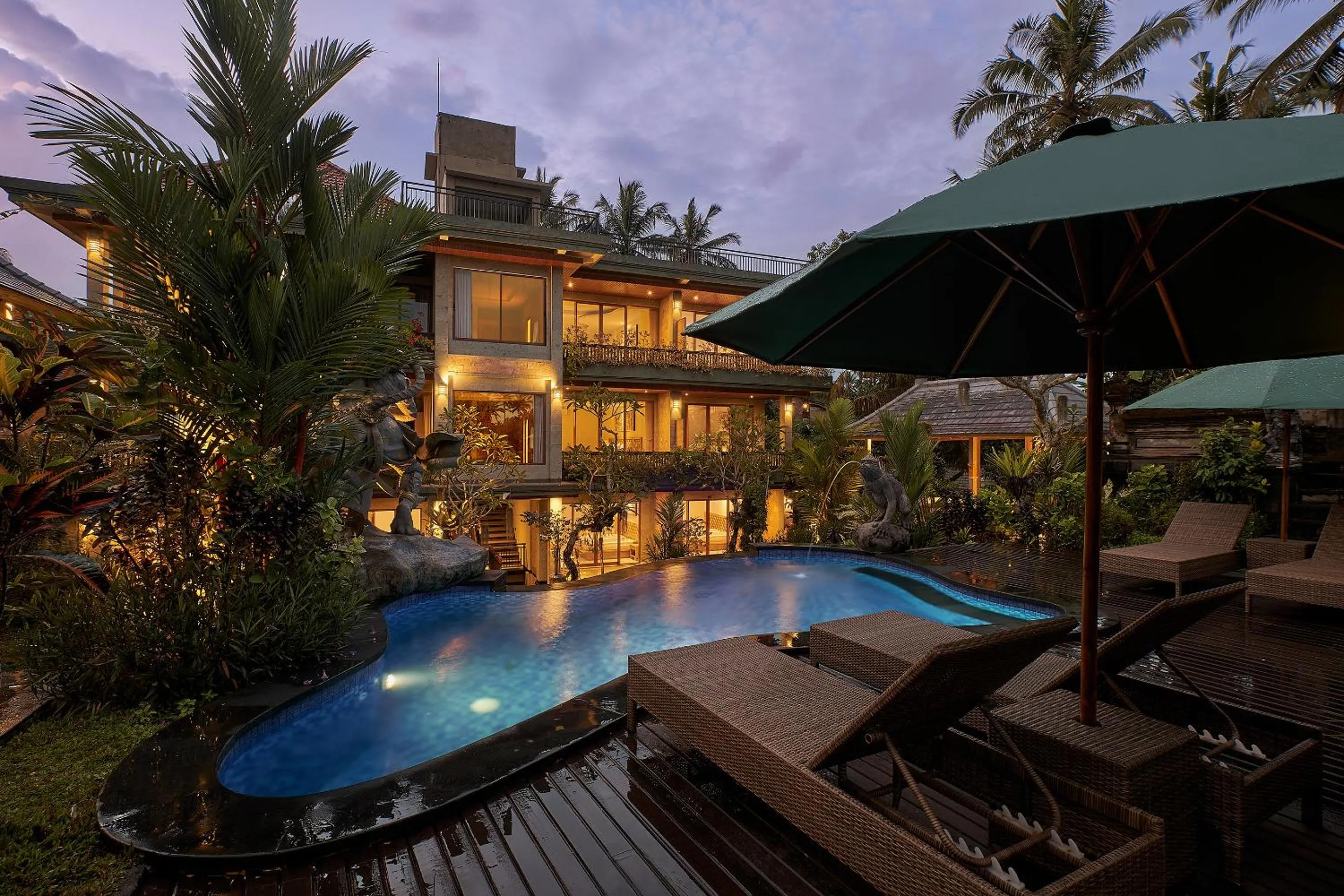 Property building in Gynandha Ubud Cottage