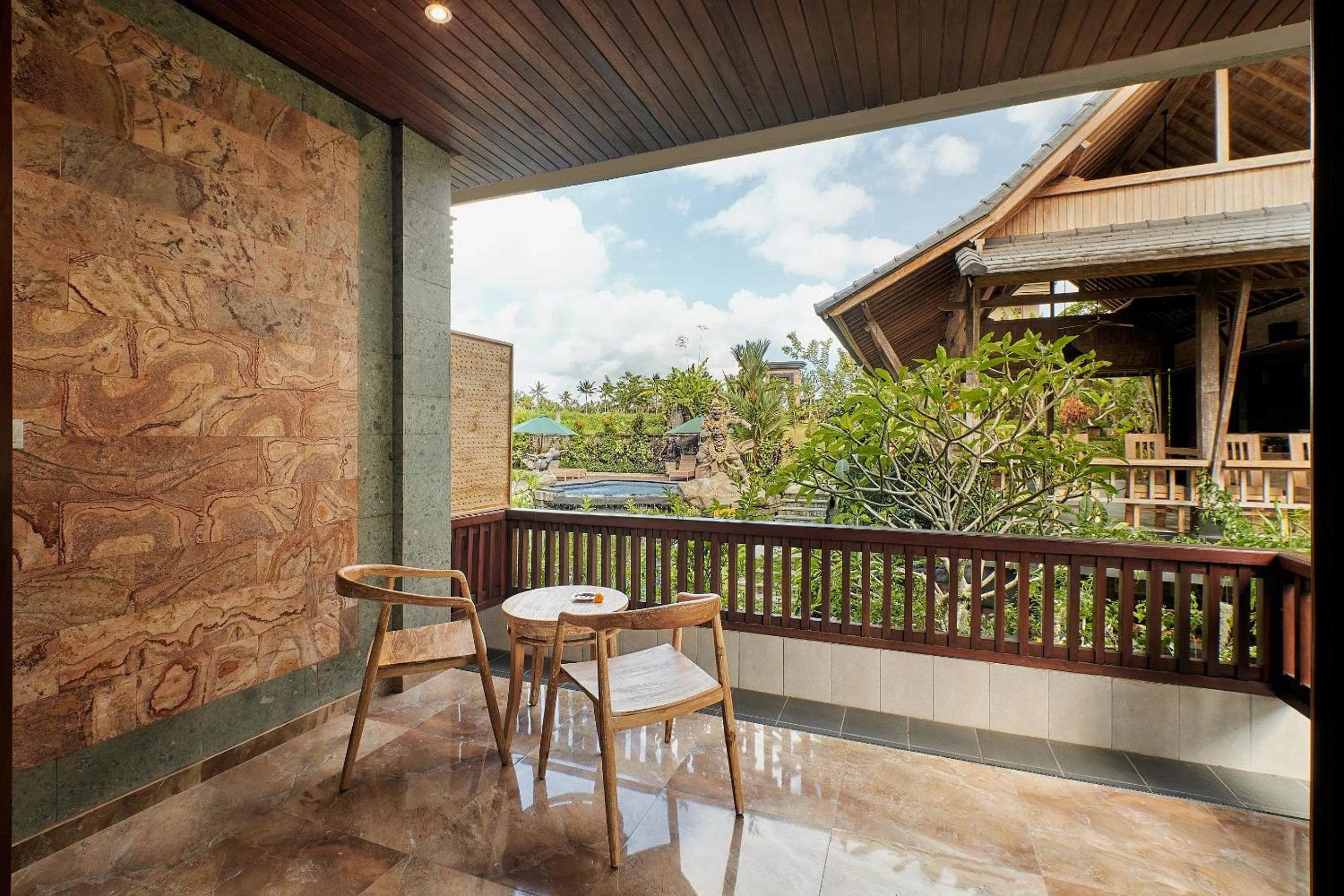 Balcony/Terrace in Gynandha Ubud Cottage