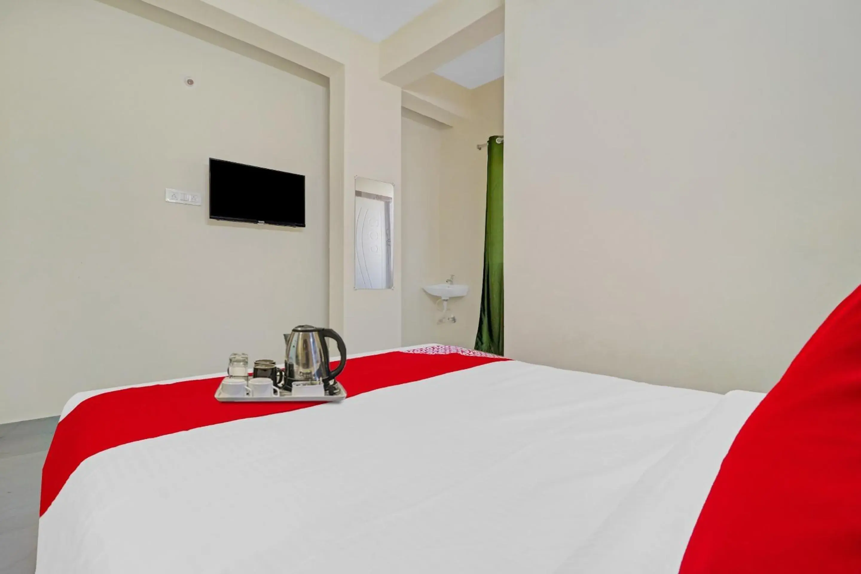 Bedroom, Bed in Collection O Elite Stay Near Habsiguda Metro Station Bedroom, Bed in Collection O Elite Stay Near Habsiguda Metro Station