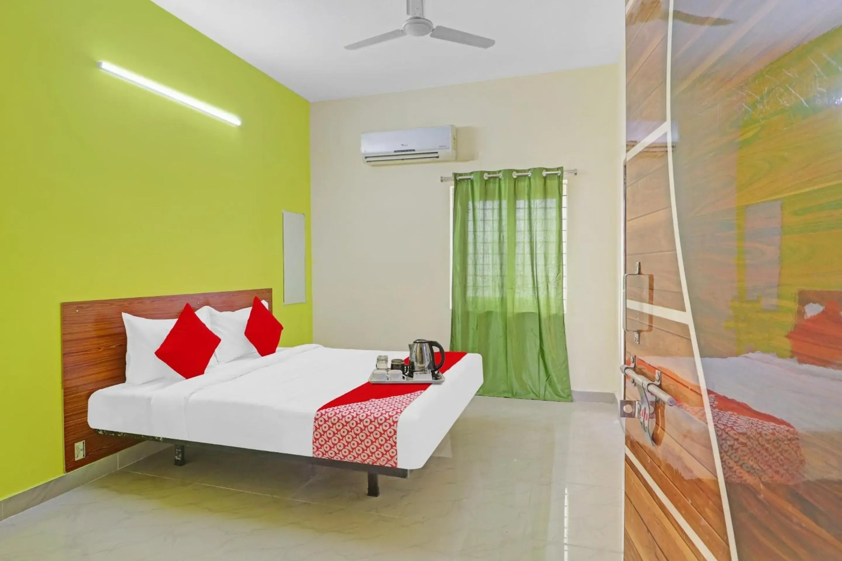 Bedroom, Bed in Collection O Elite Stay Near Habsiguda Metro Station Bedroom, Bed in Collection O Elite Stay Near Habsiguda Metro Station