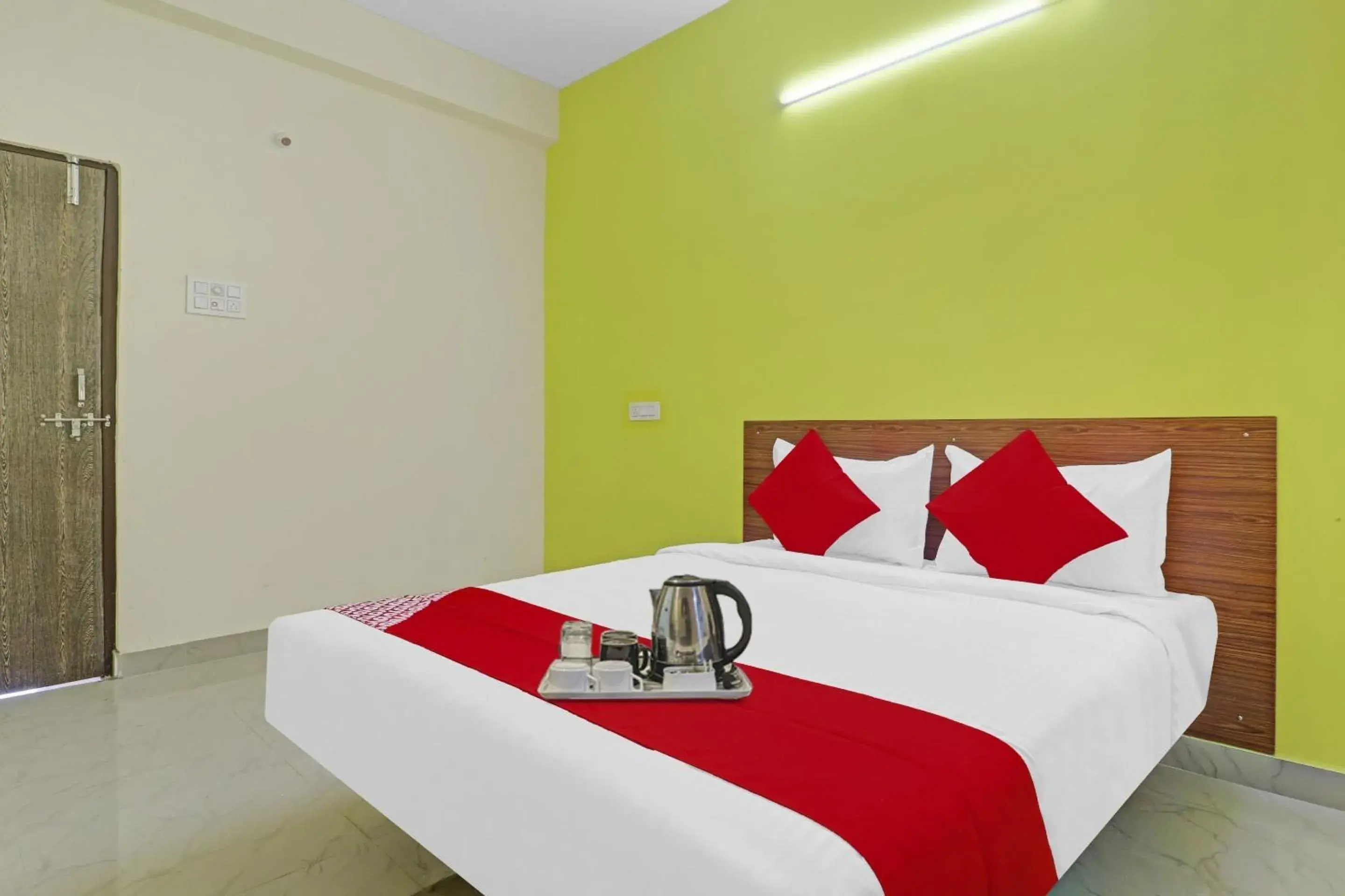 Bedroom, Bed in Collection O Elite Stay Near Habsiguda Metro Station Bedroom, Bed in Collection O Elite Stay Near Habsiguda Metro Station