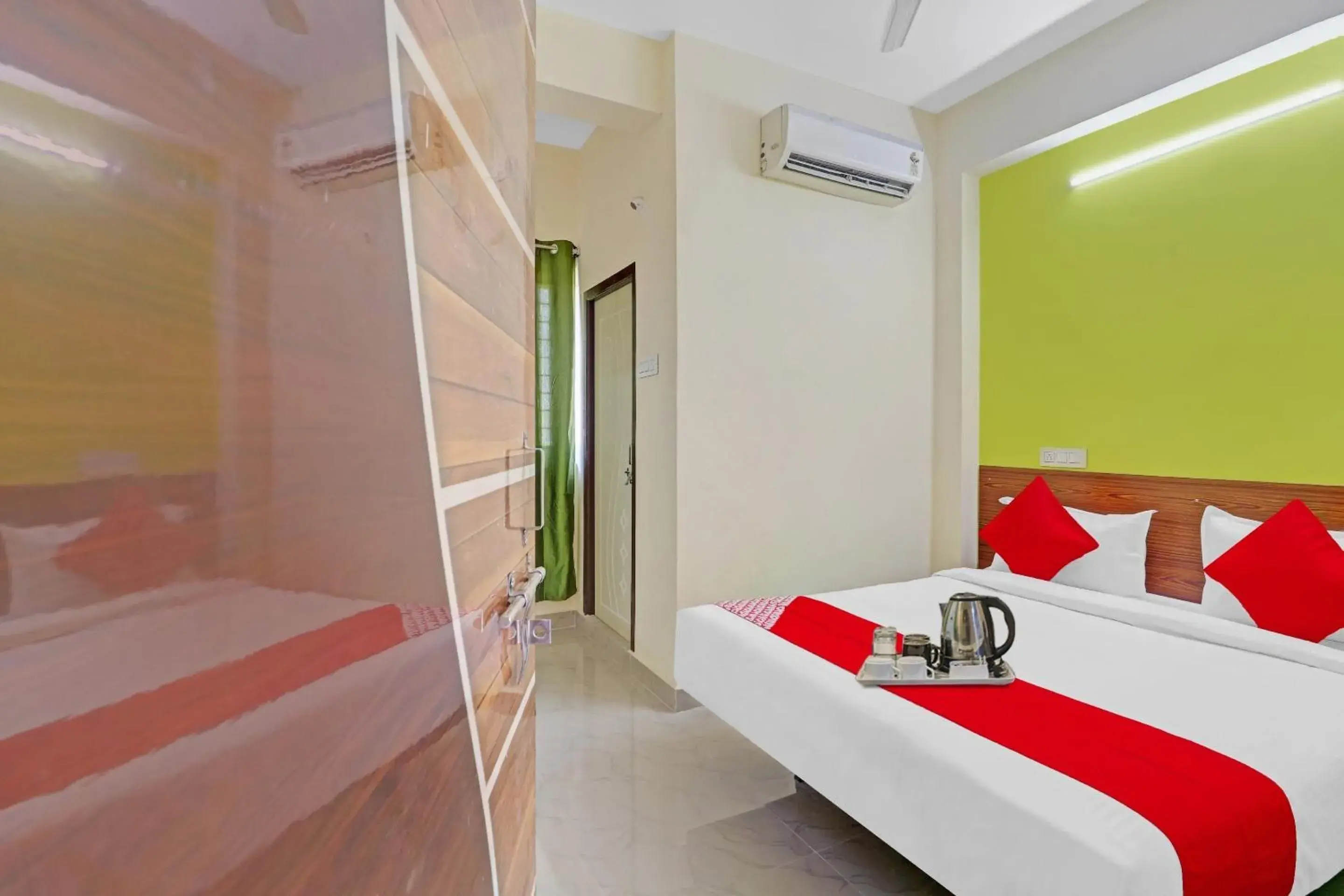 Bedroom, Bed in Collection O Elite Stay Near Habsiguda Metro Station Bedroom, Bed in Collection O Elite Stay Near Habsiguda Metro Station