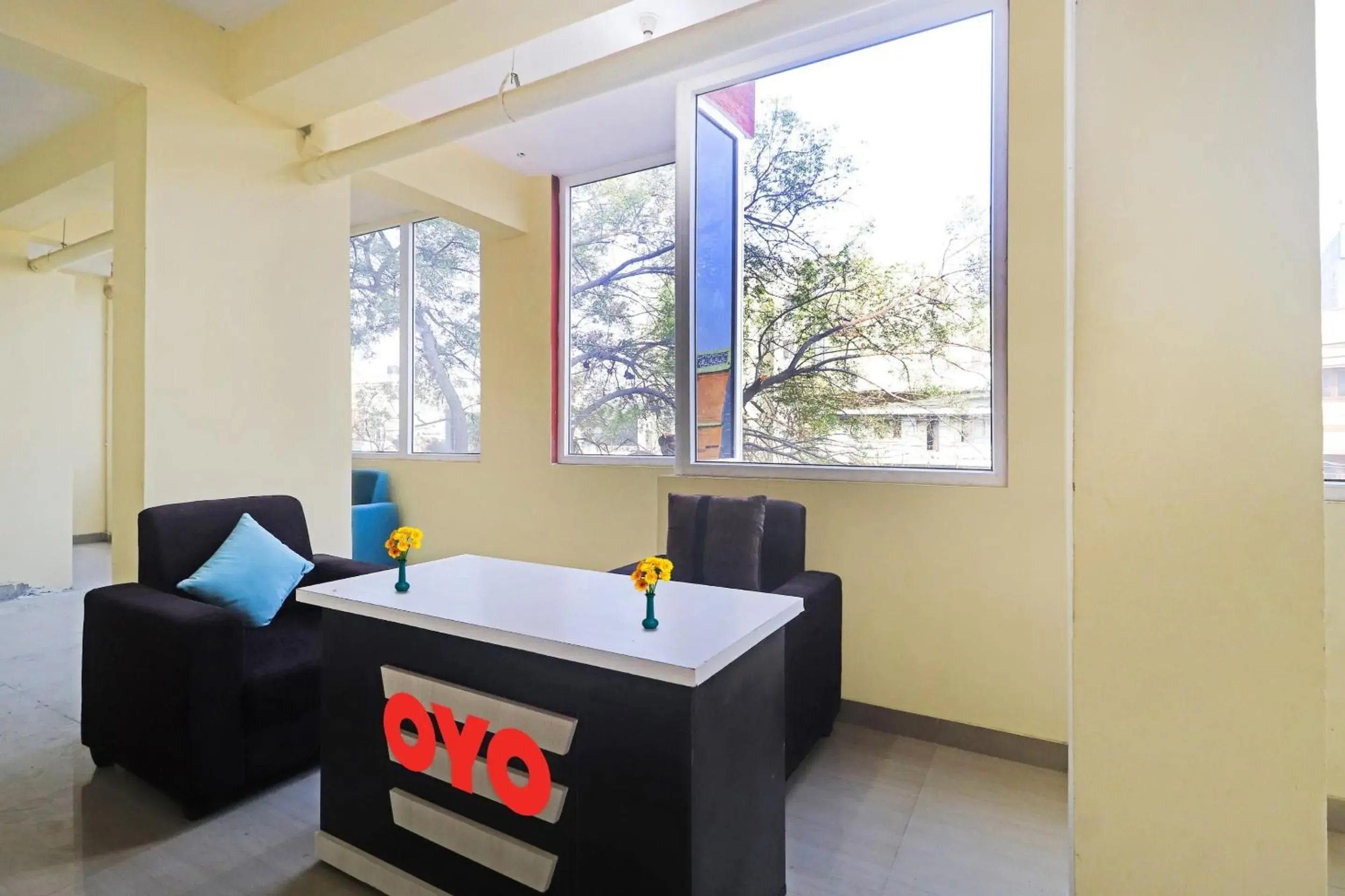 Lobby or reception, Bed in Collection O Elite Stay Near Habsiguda Metro Station Lobby or reception, Bed in Collection O Elite Stay Near Habsiguda Metro Station
