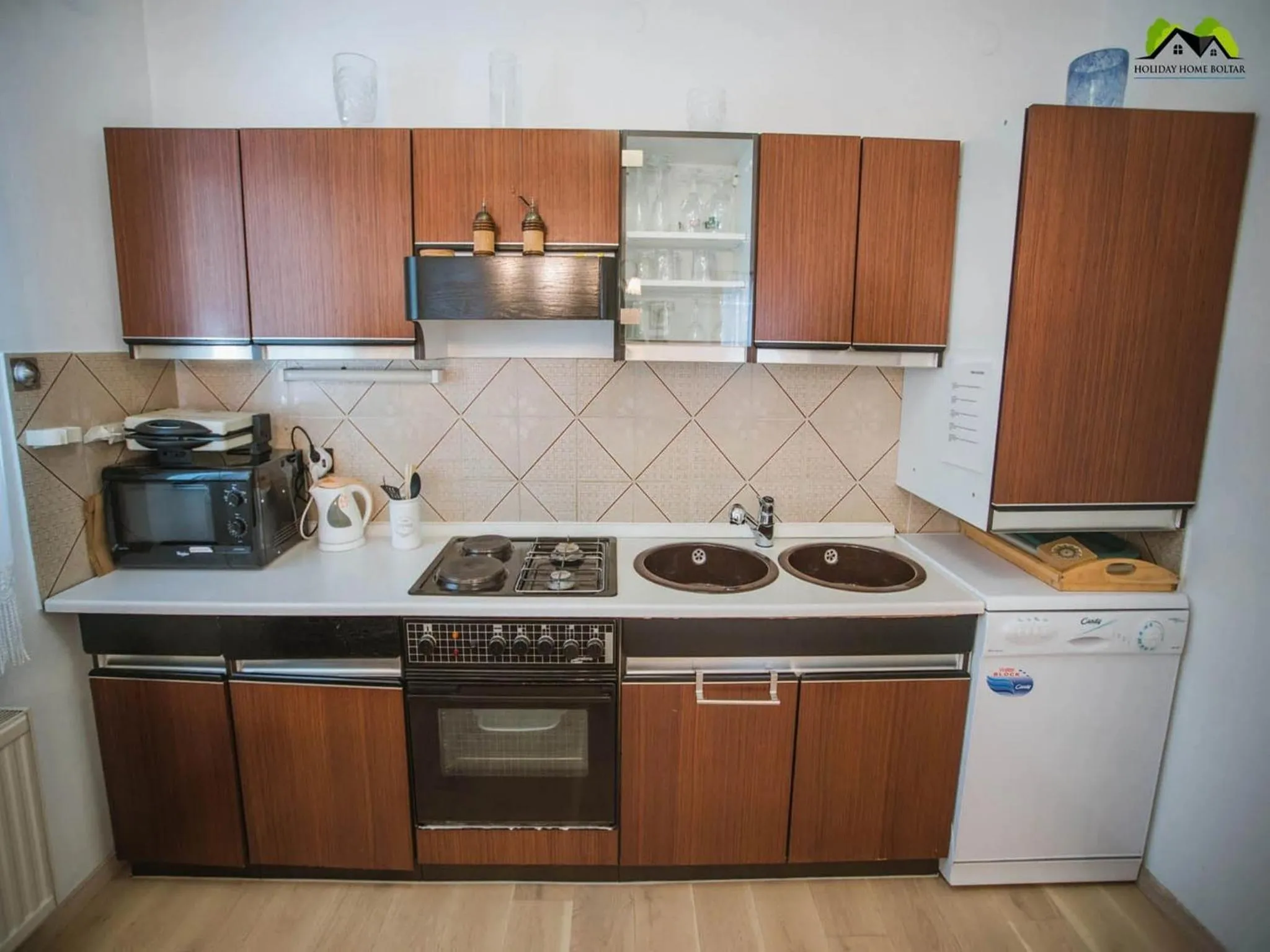 Kitchen or kitchenette in Holiday Home Boltar