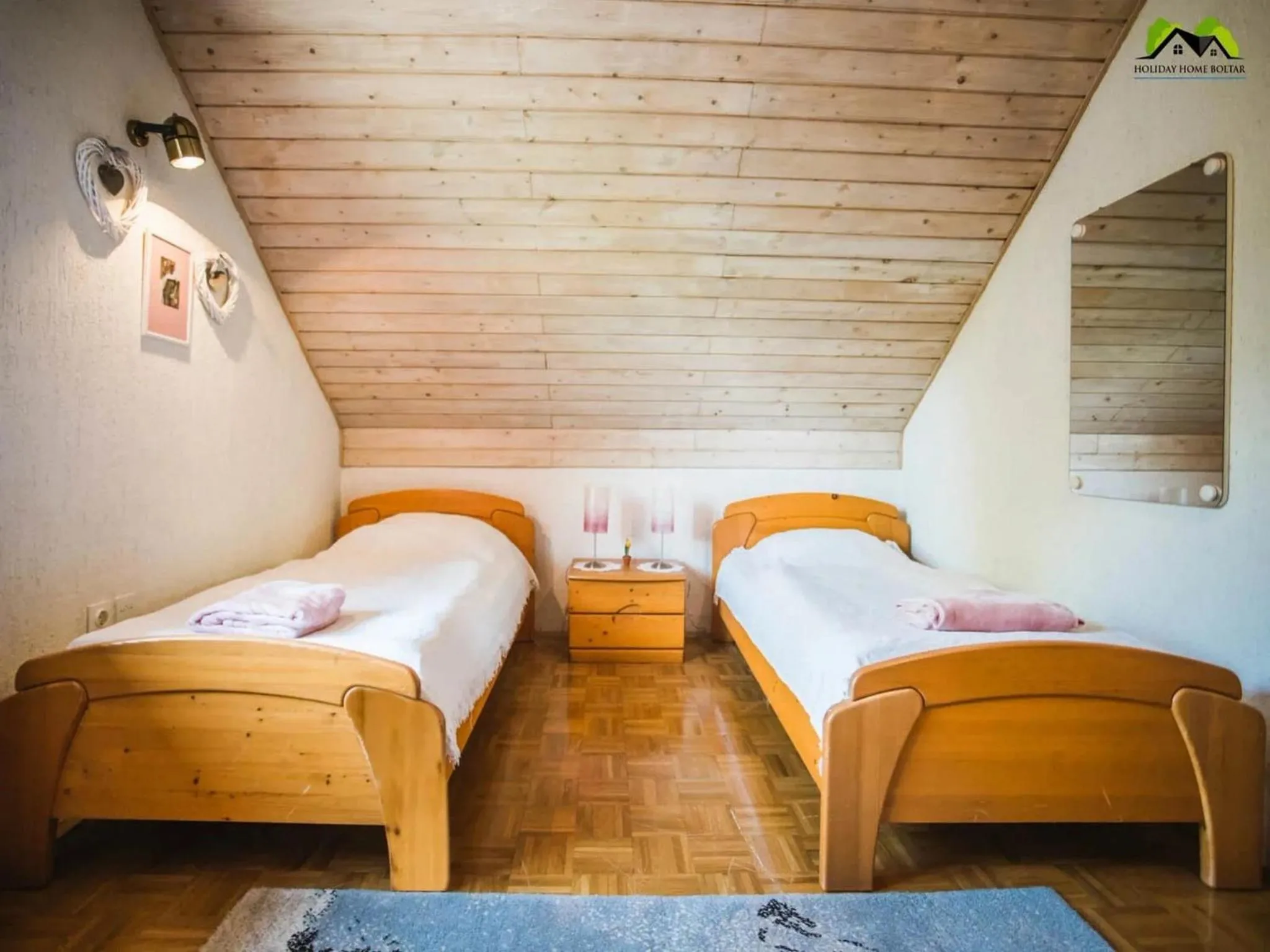 Bedroom, Bed in Holiday Home Boltar