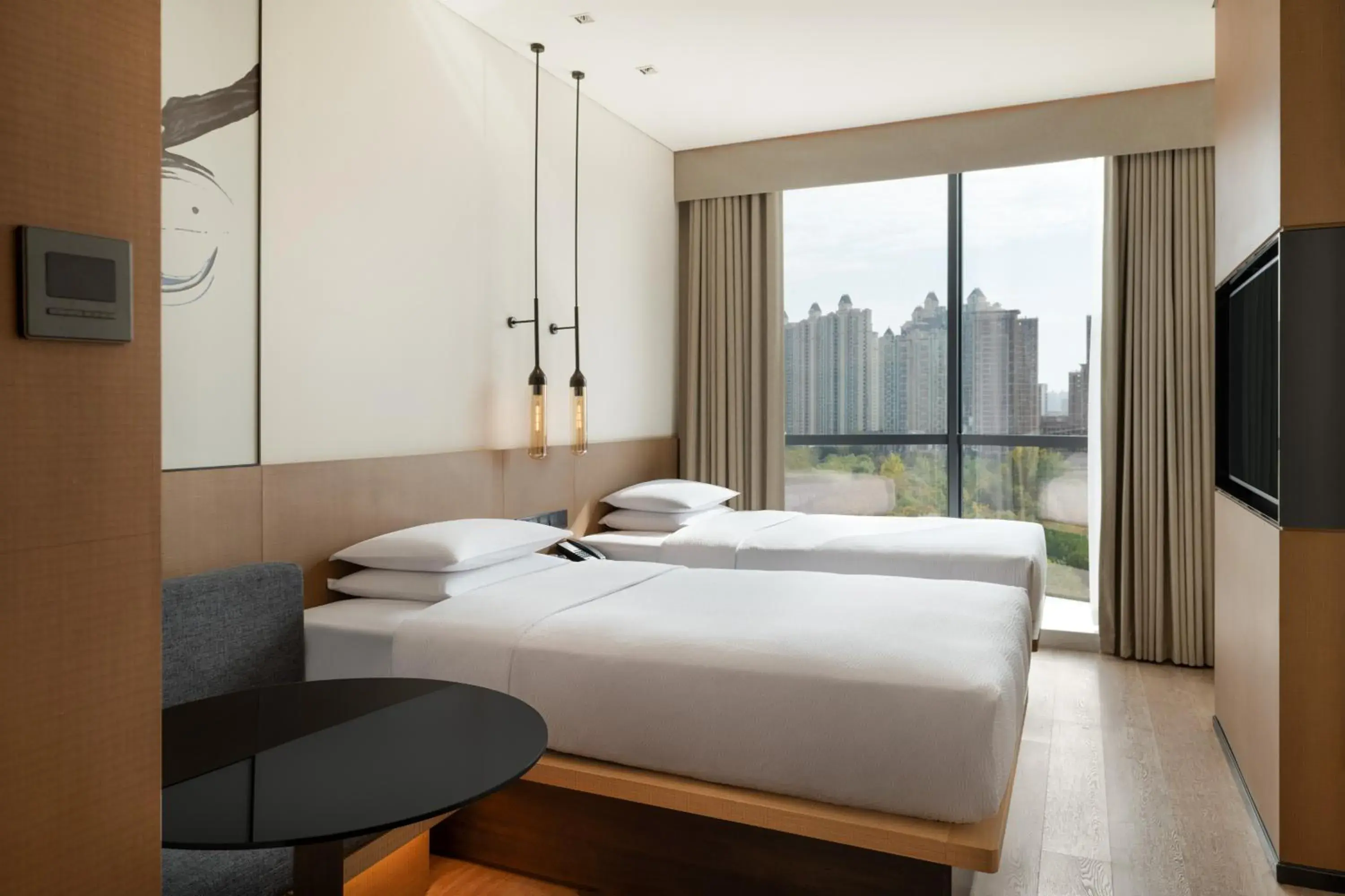 Standard Twin Room in Fairfield by Marriott Xi'an Chanba Standard Twin Room in Fairfield by Marriott Xi'an Chanba