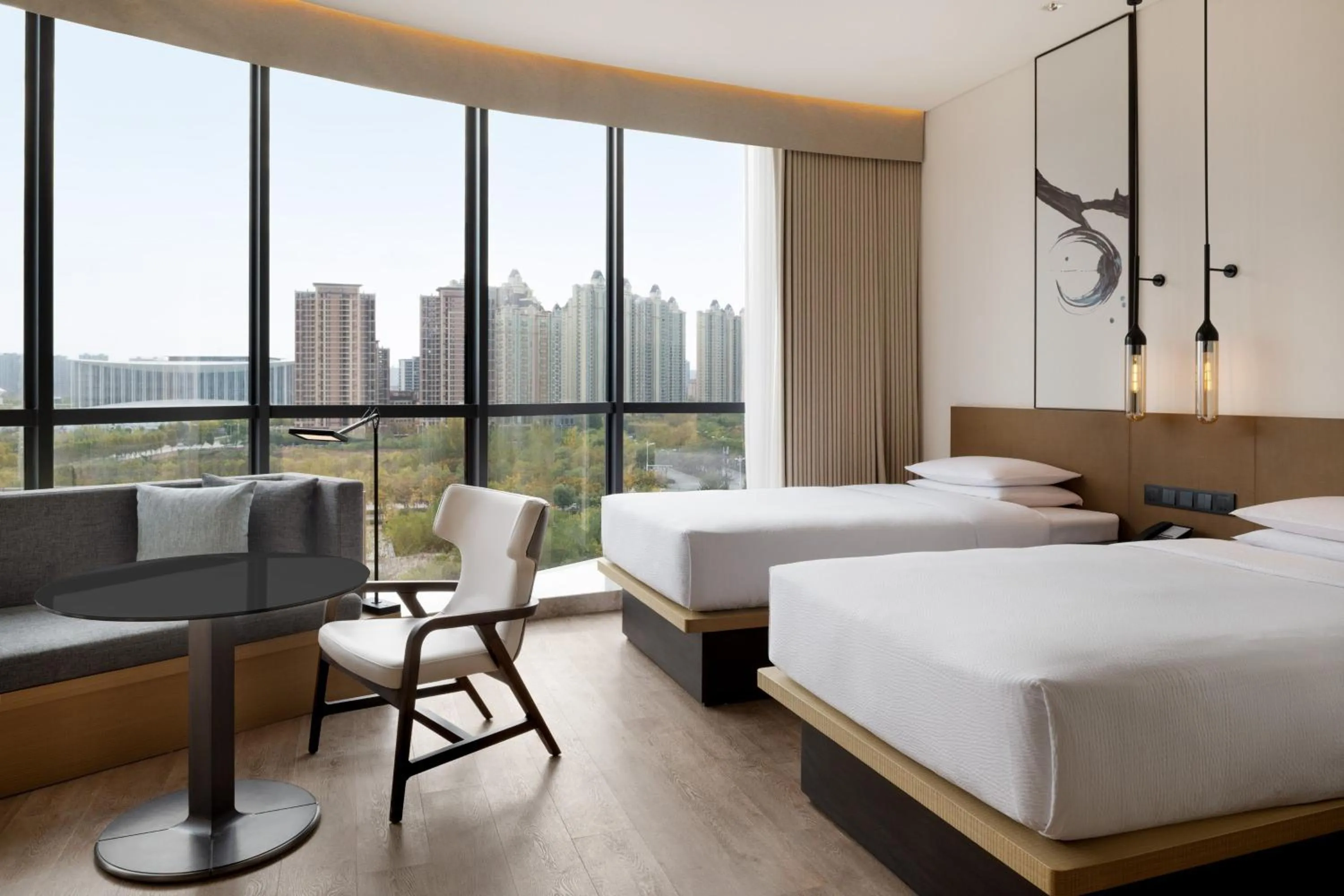 Photo of the whole room, Bed in Fairfield by Marriott Xi'an Chanba