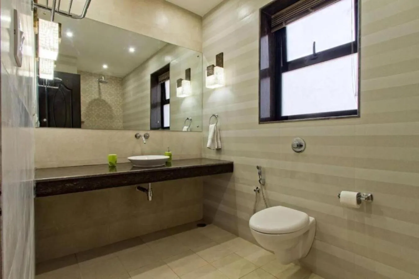 Bathroom in Luxury Rental with Kids Playroom in Goa