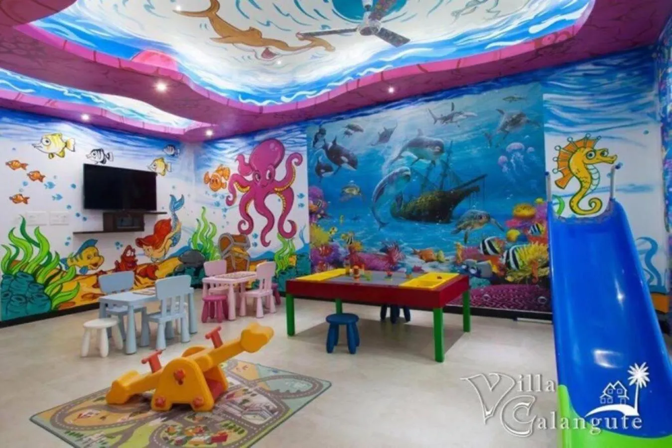 Kids's club in Luxury Rental with Kids Playroom in Goa