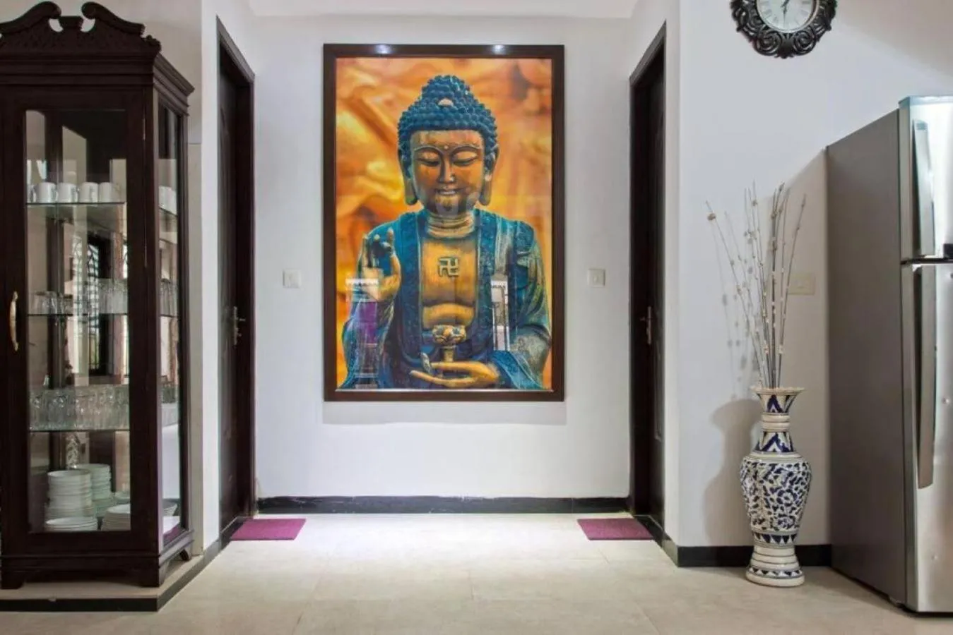 Decorative detail in Luxury Rental with Kids Playroom in Goa